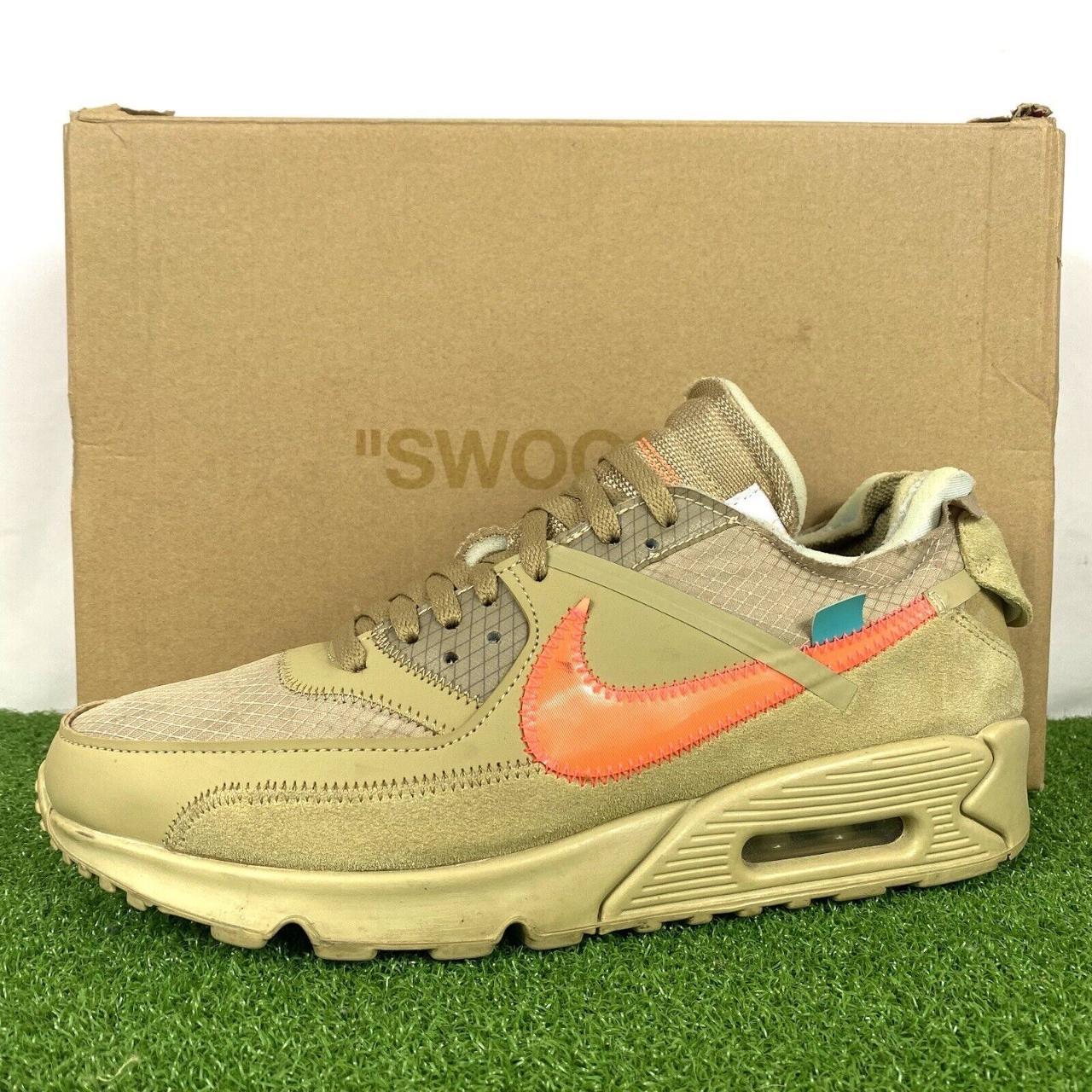 Nike x Off White The 10 Air Max 90 Desert Ore. Depop