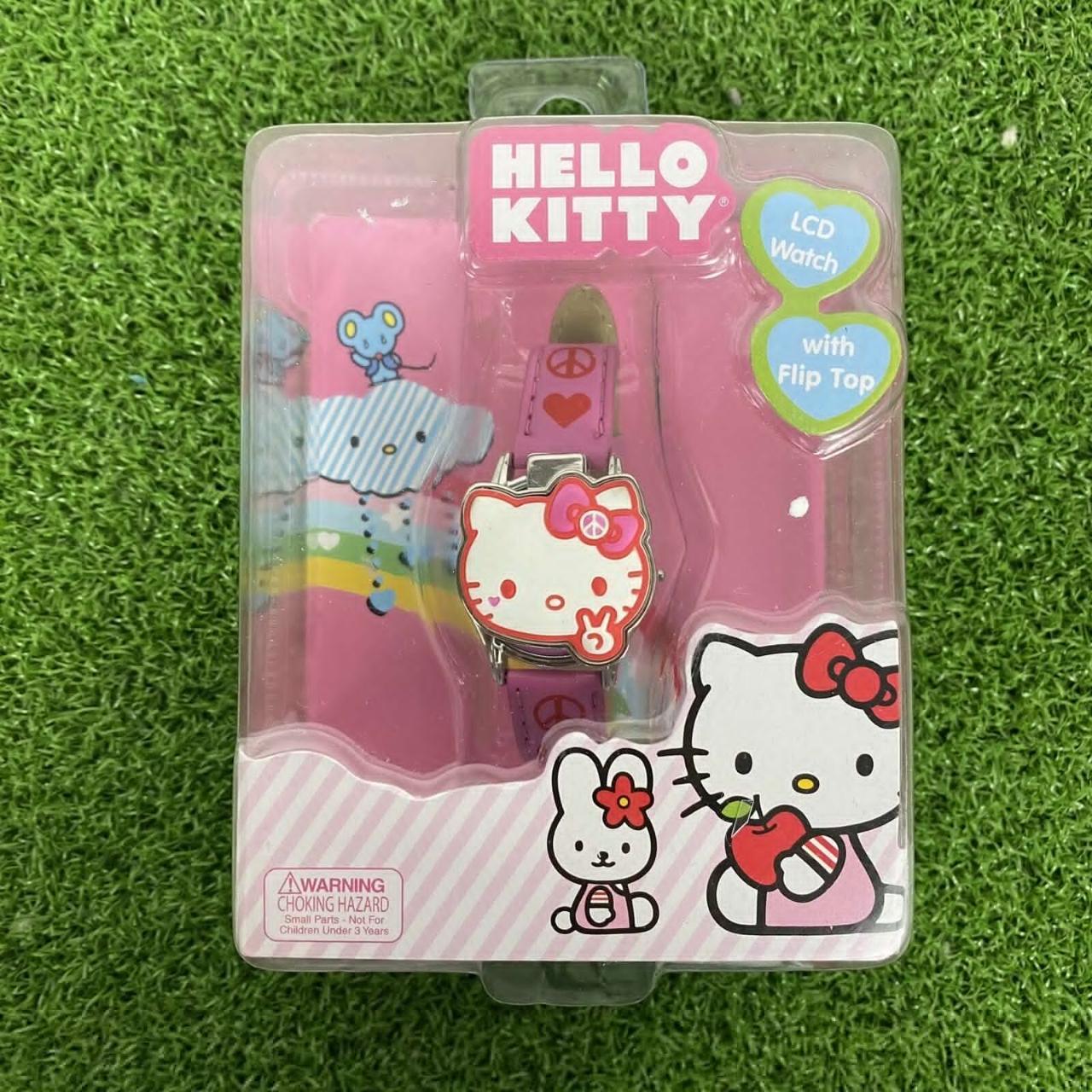 2007 Hello Kitty Sanrio Metallic Pink Monogram - Depop