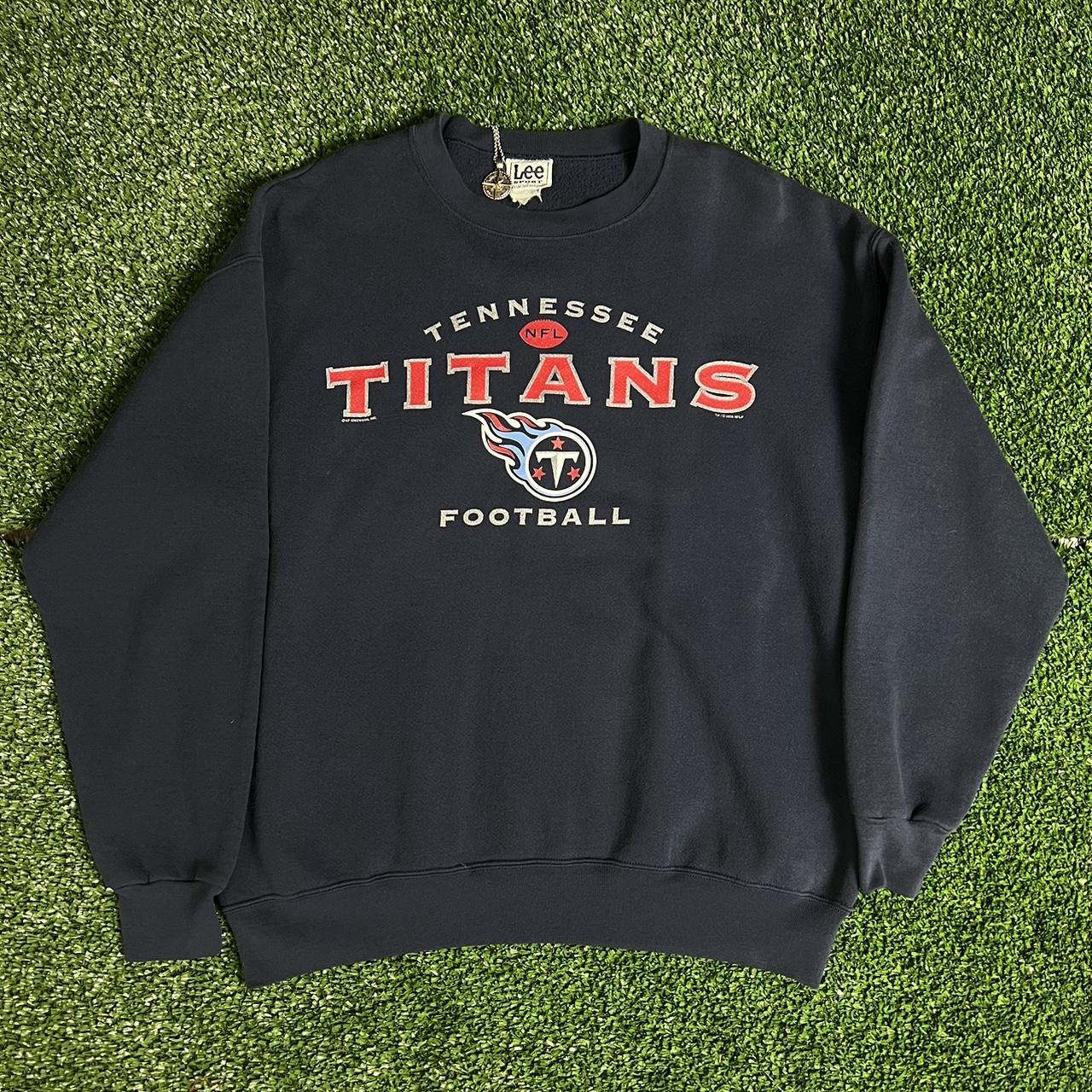 Vintage Tennessee Titans NFL Lee Sport crewneck Sweatshirt Size Large