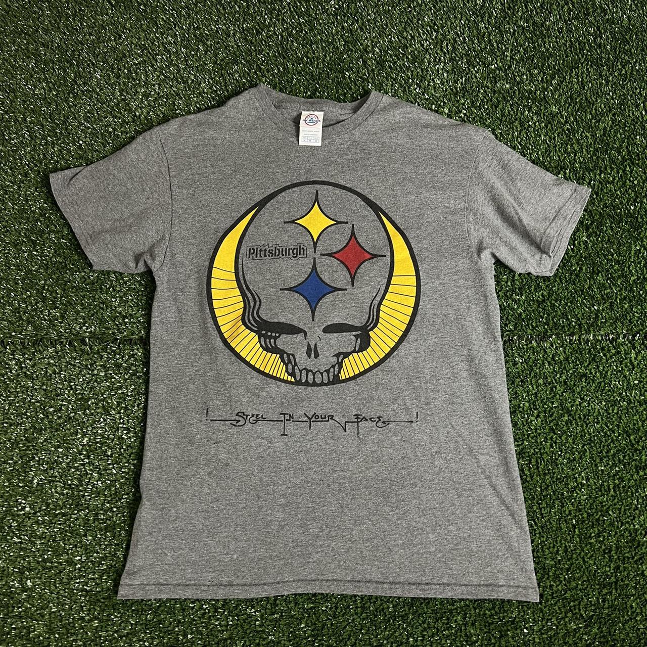 Vintage Pittsburgh Steelers Men of Steel Shirt Size Large