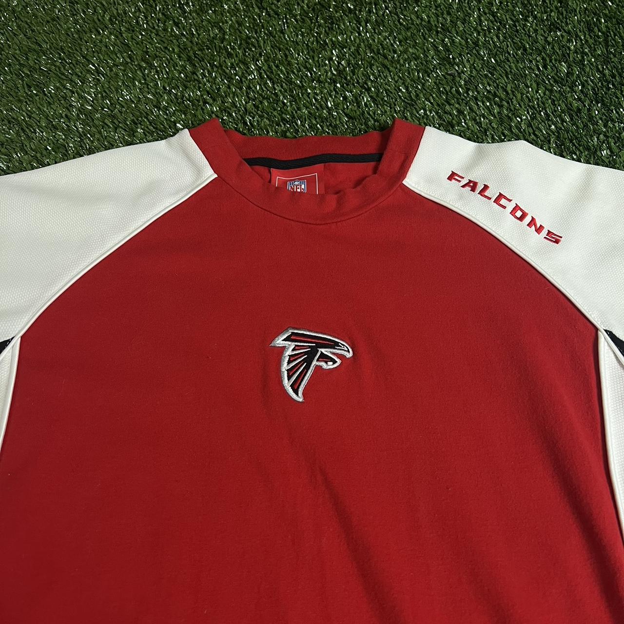 Y2K Atlanta Falcons NFL Longsleeve Bedazzled - Depop