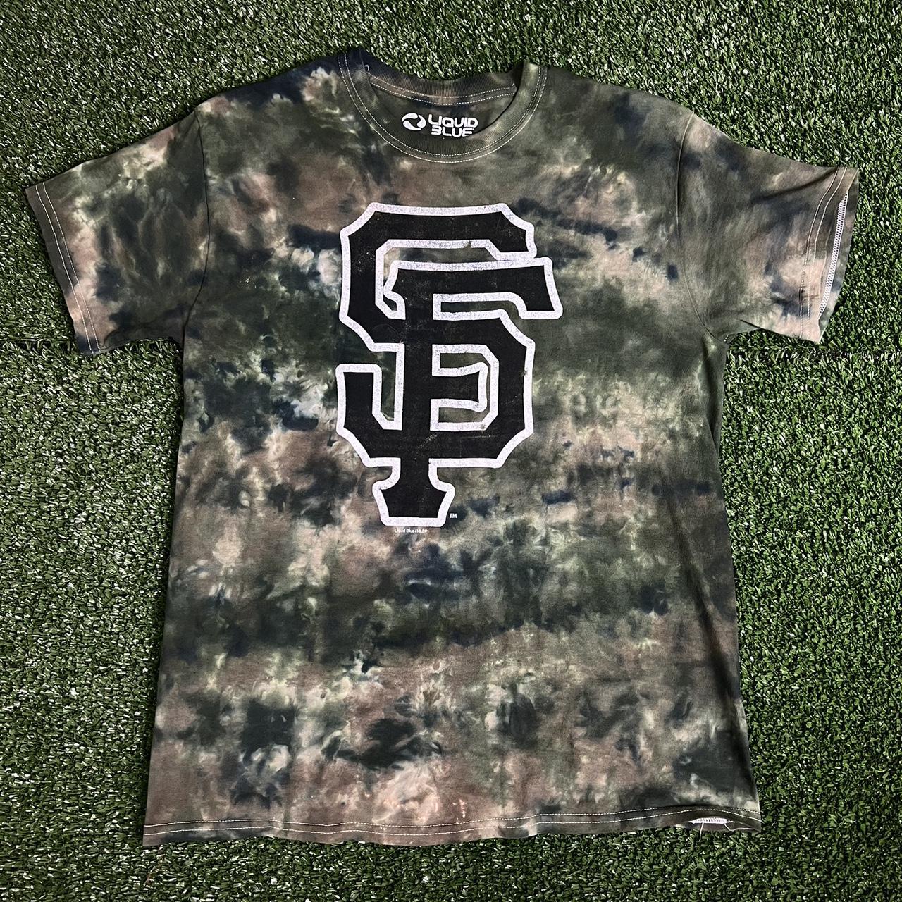 San Francisco Giants Port & Company Tie Dye Short - Depop