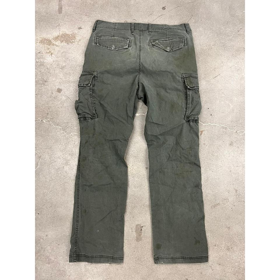 Old navy cargo pants vintage y2k 2000s Cool 3d... - Depop