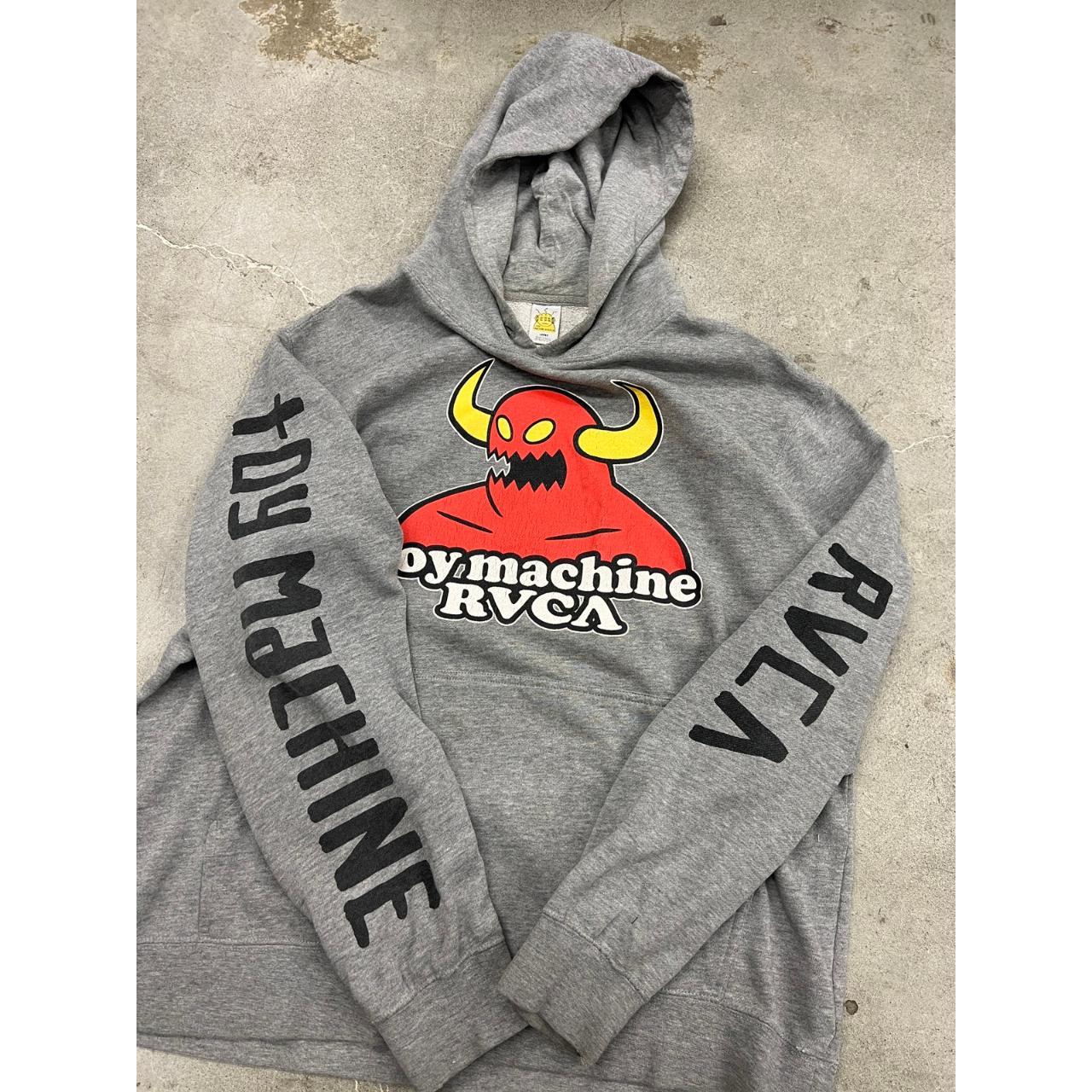 Toy machine hot sale rvca hoodie