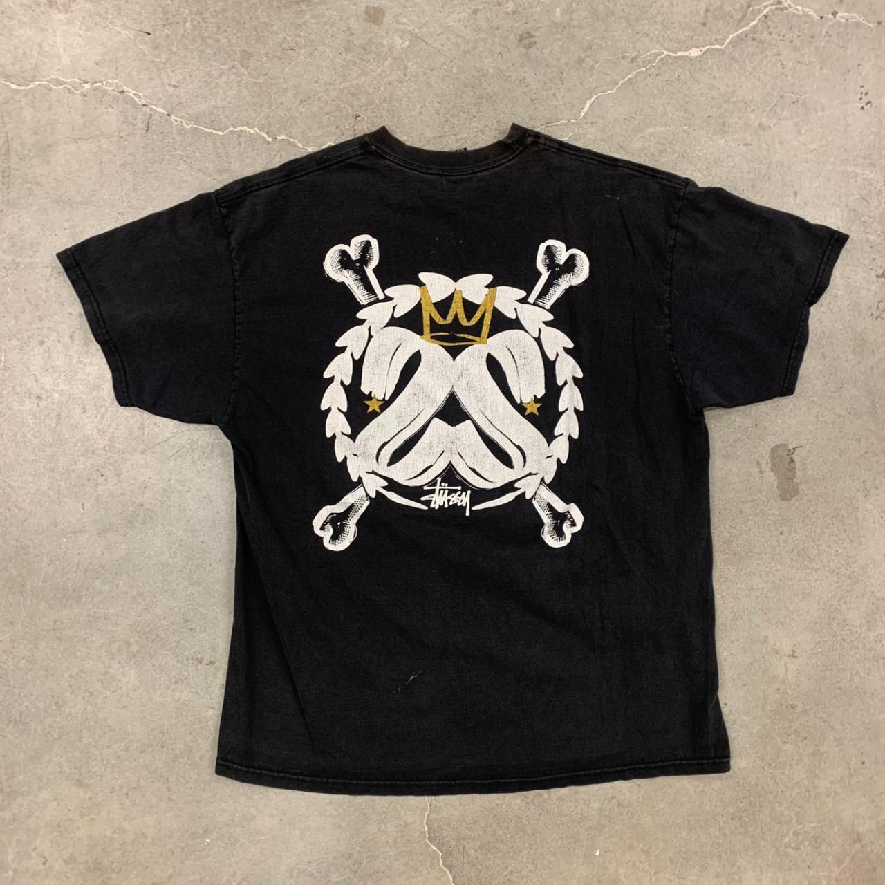 Y2k stussy crown double s Vintage graphic skate 90s...