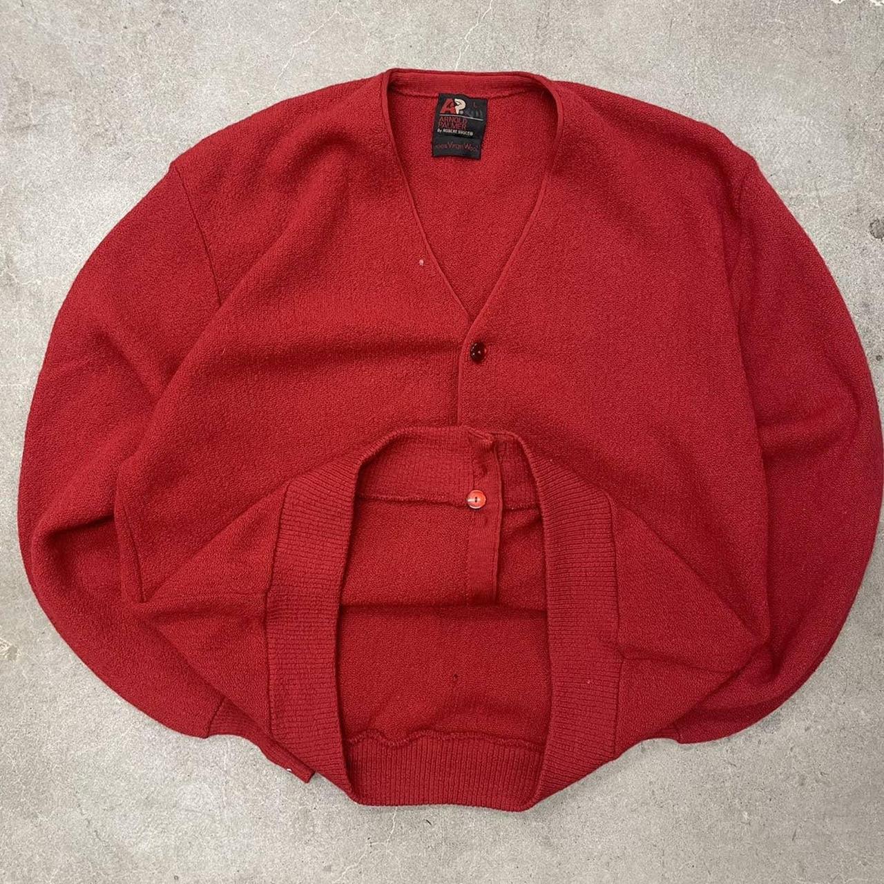 Arnold palmer clearance red cardigan