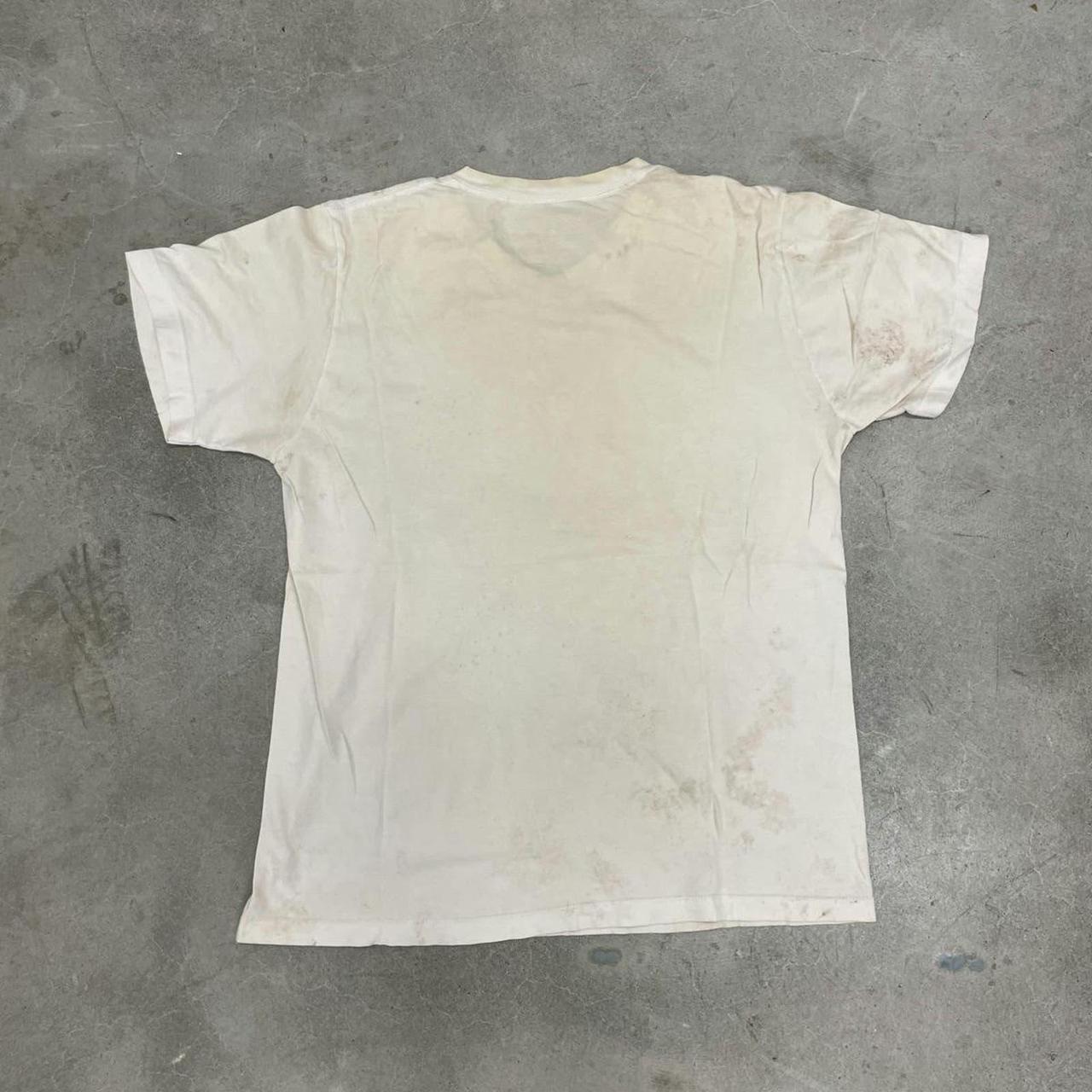Y2k skull wings graphic tee cross 2000s grunge | Depop