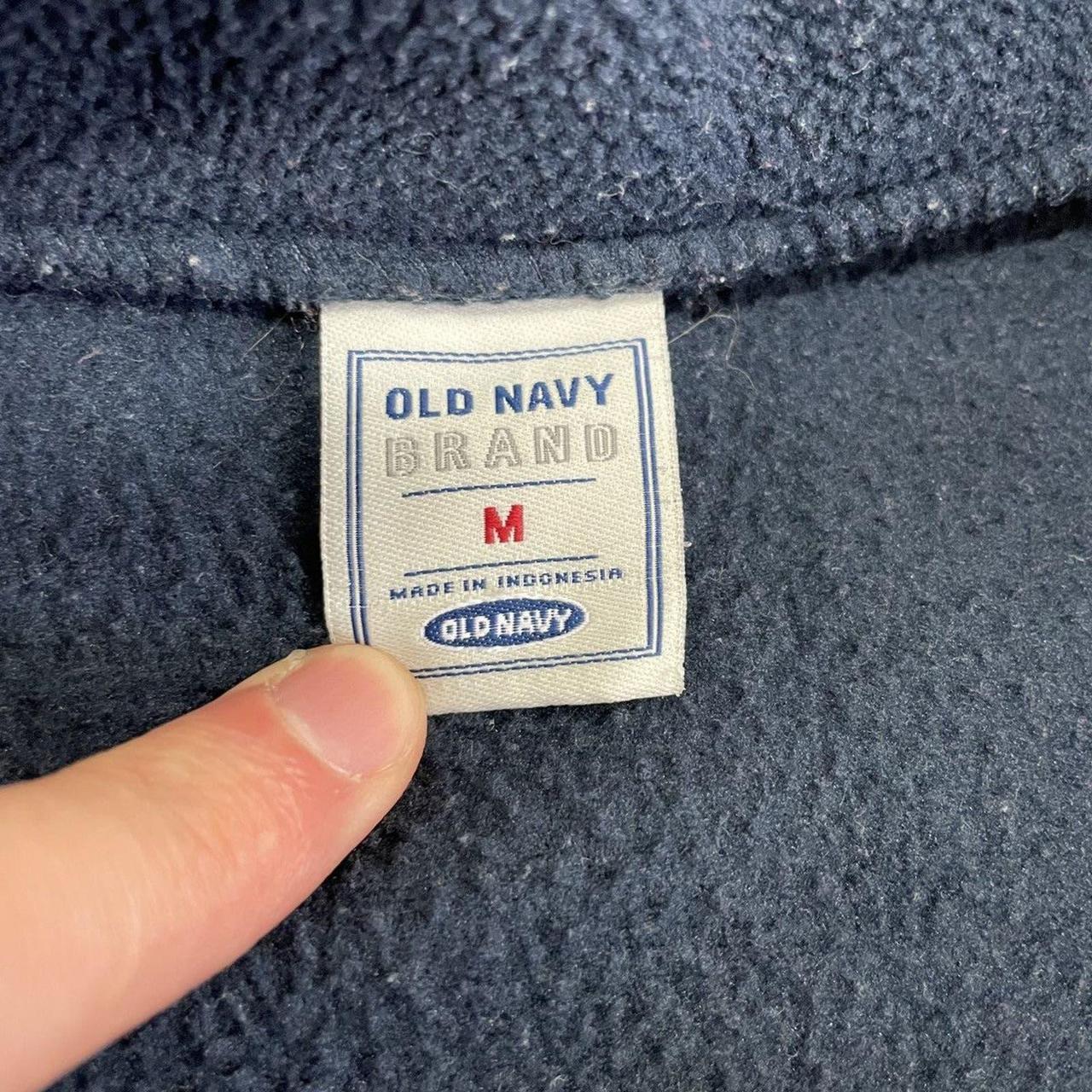 Vintage Old Navy fleece quarter zip sweater y2k 90s | Depop