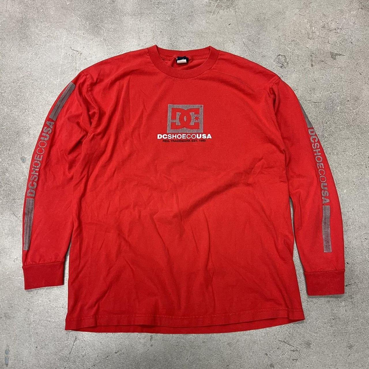 Y2k dc skate shoes graphic tee Front graphic Shows | Depop Y2k dc skate shoes graphic tee Front graphic Shows | Depop