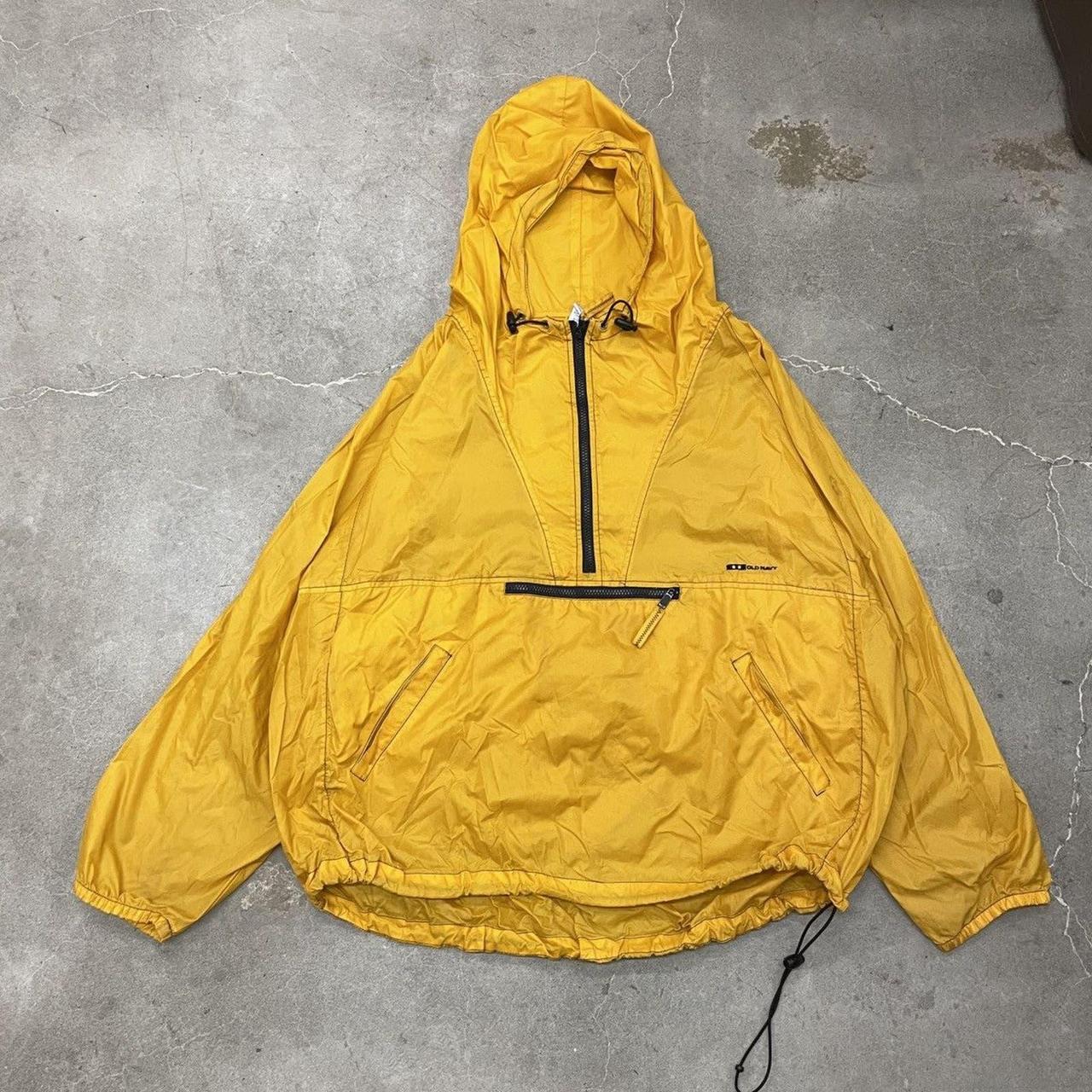 Y2K 1999 store FESTA Yellow Windbreaker Jacket XL