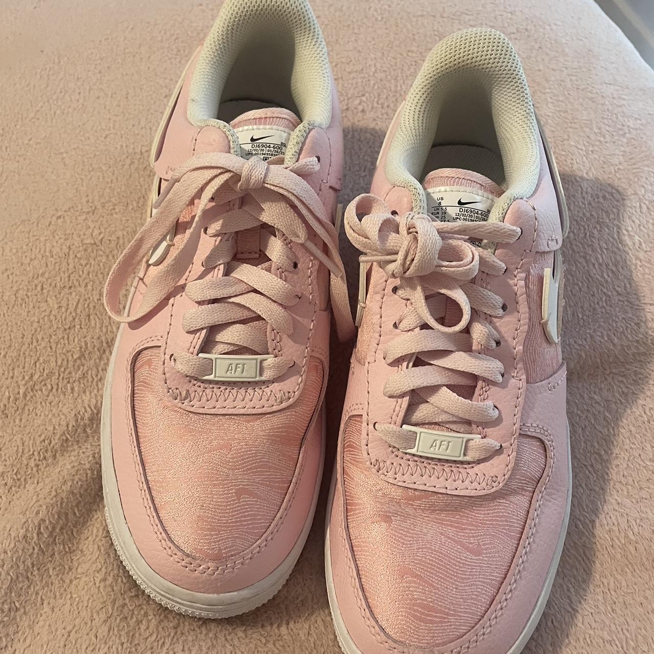 pale pink nike air force