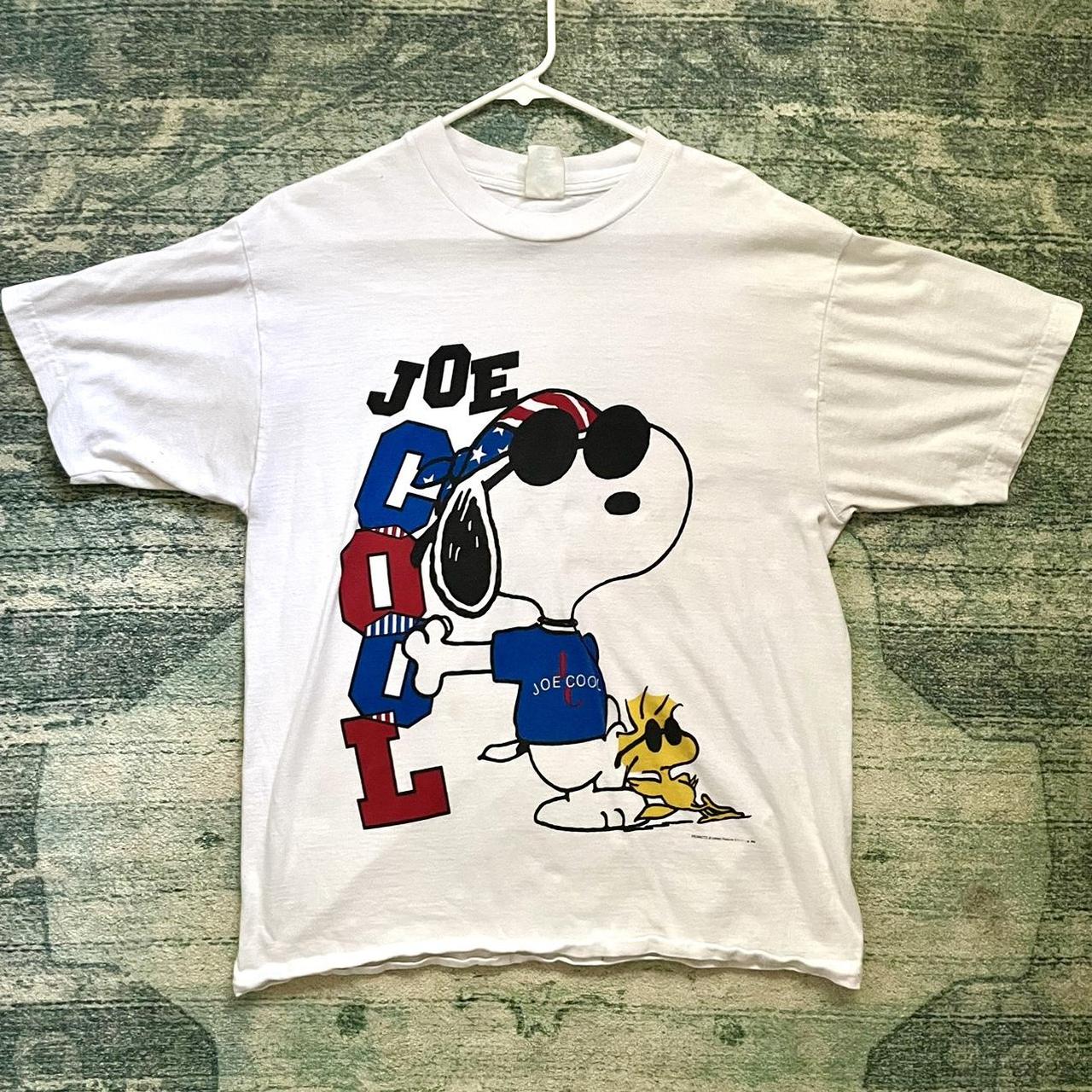 Vintage Joe Cool Snoopy Shirt In Good Conditions No Depop