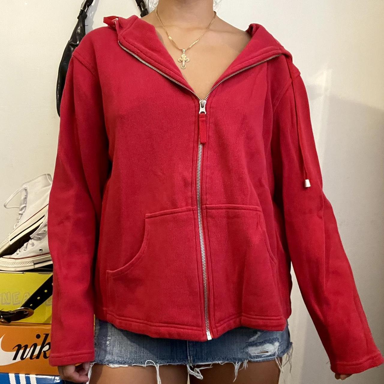 Basic Editions Women's Red Jacket (2)