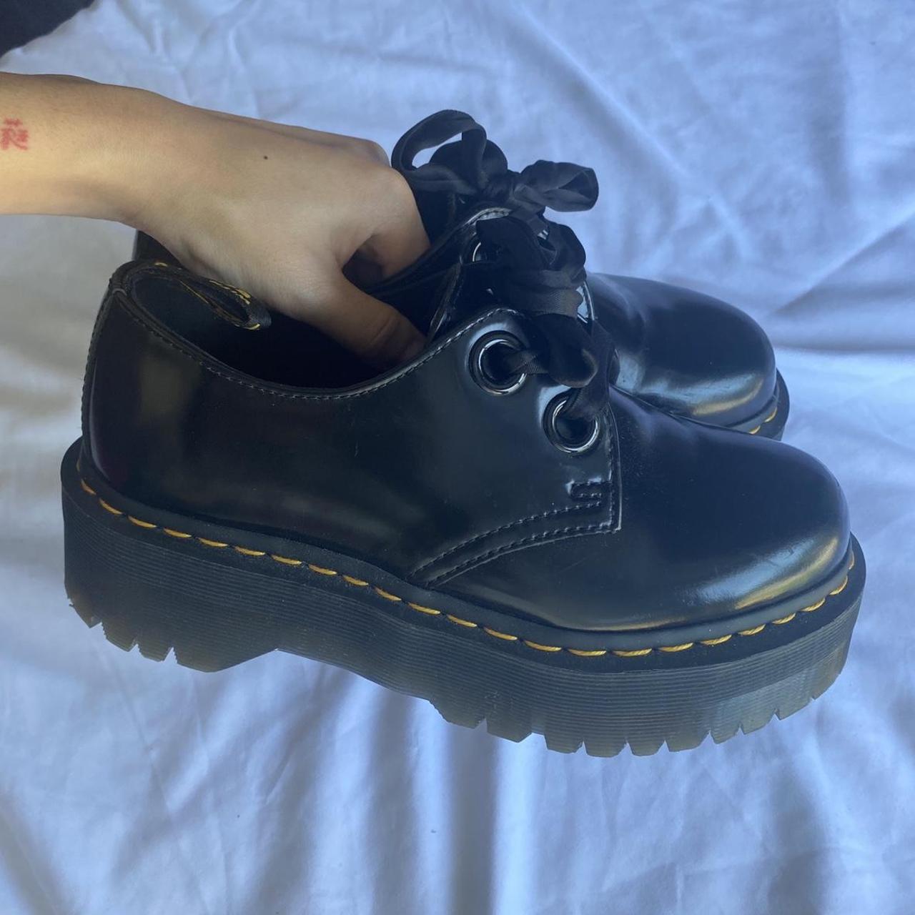 Dr. Martens Holly Platform Oxford - Size 6 (fits 7-... - Depop