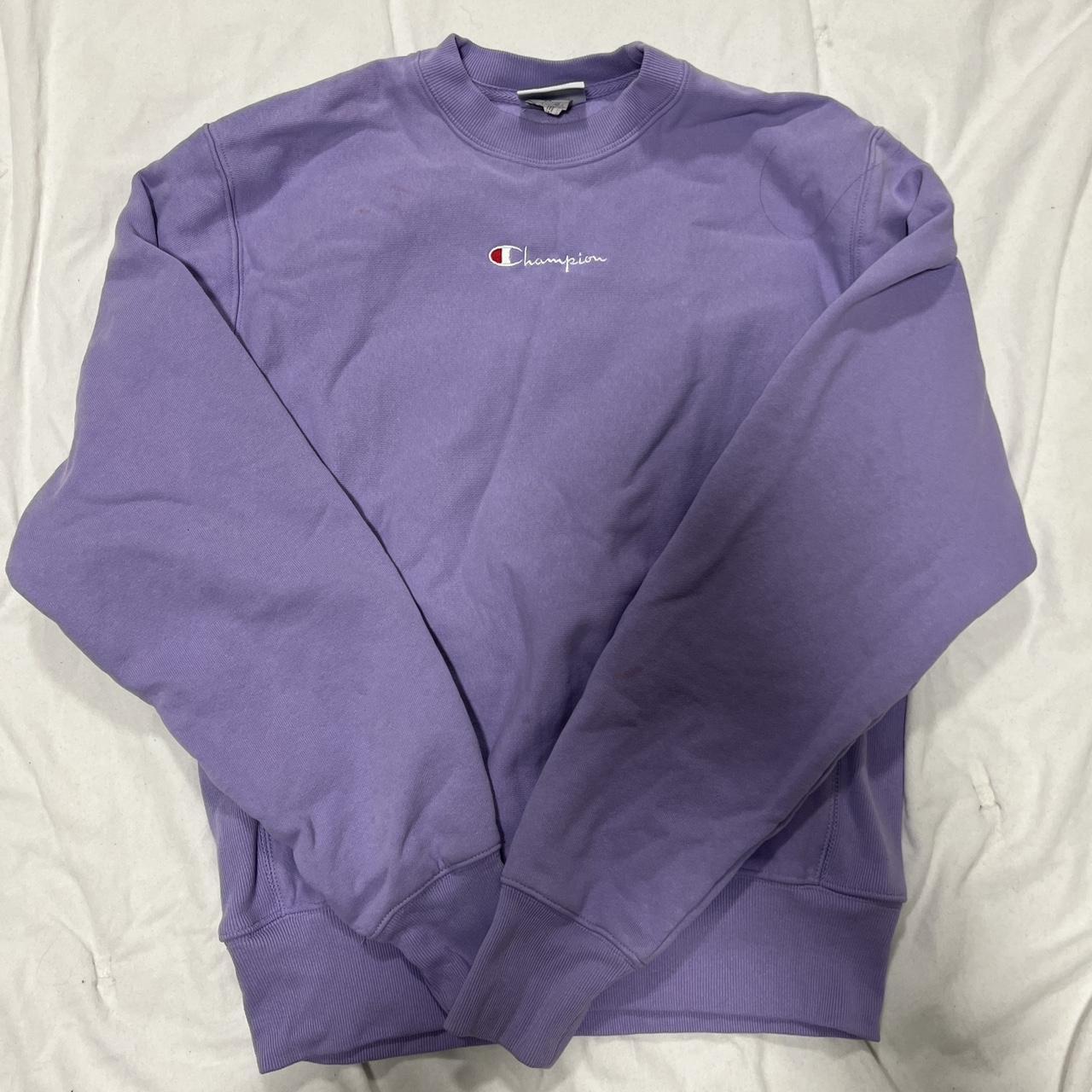 Lavender outlet champion crewneck