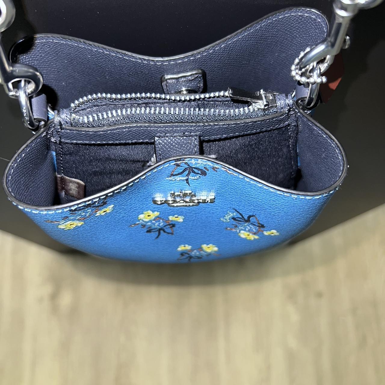 Coach town discount bucket bag denim