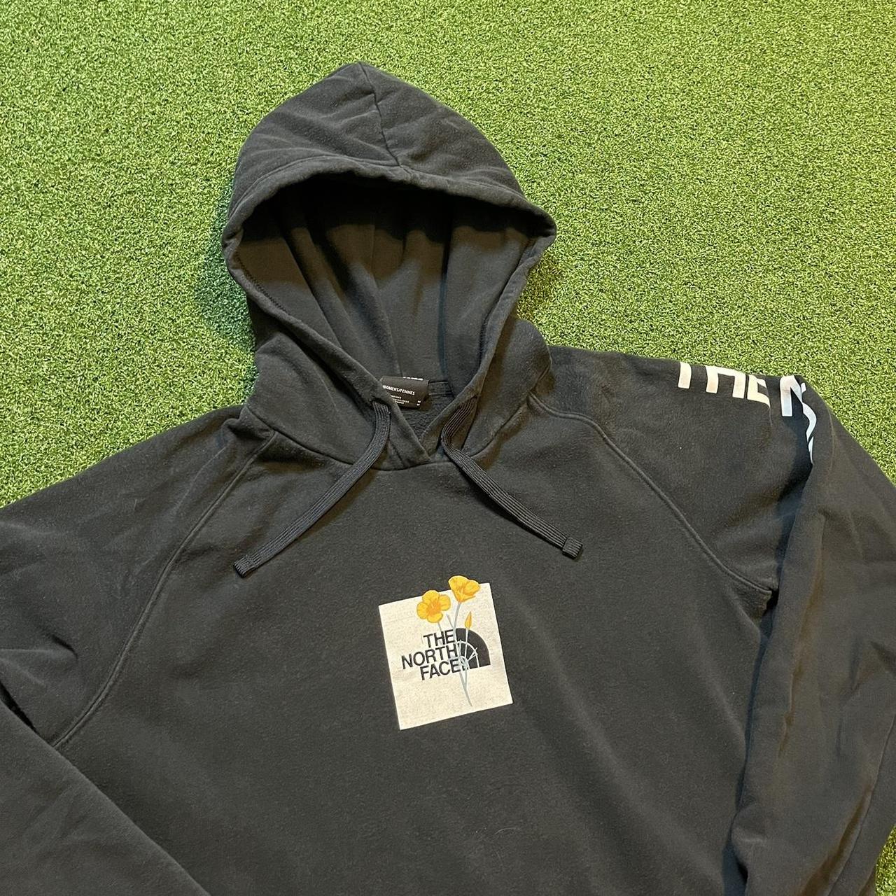 North face best sale flower hoodie