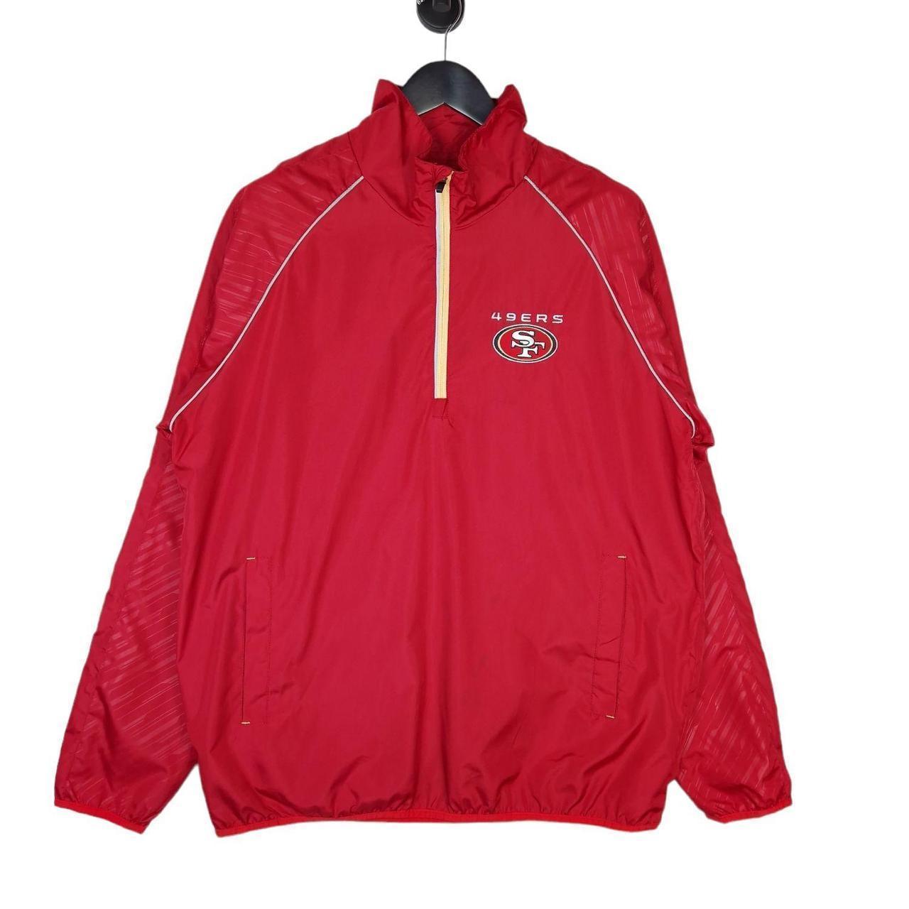 Vintage 90's San Francisco 49ers Windbreaker Jacket - Depop