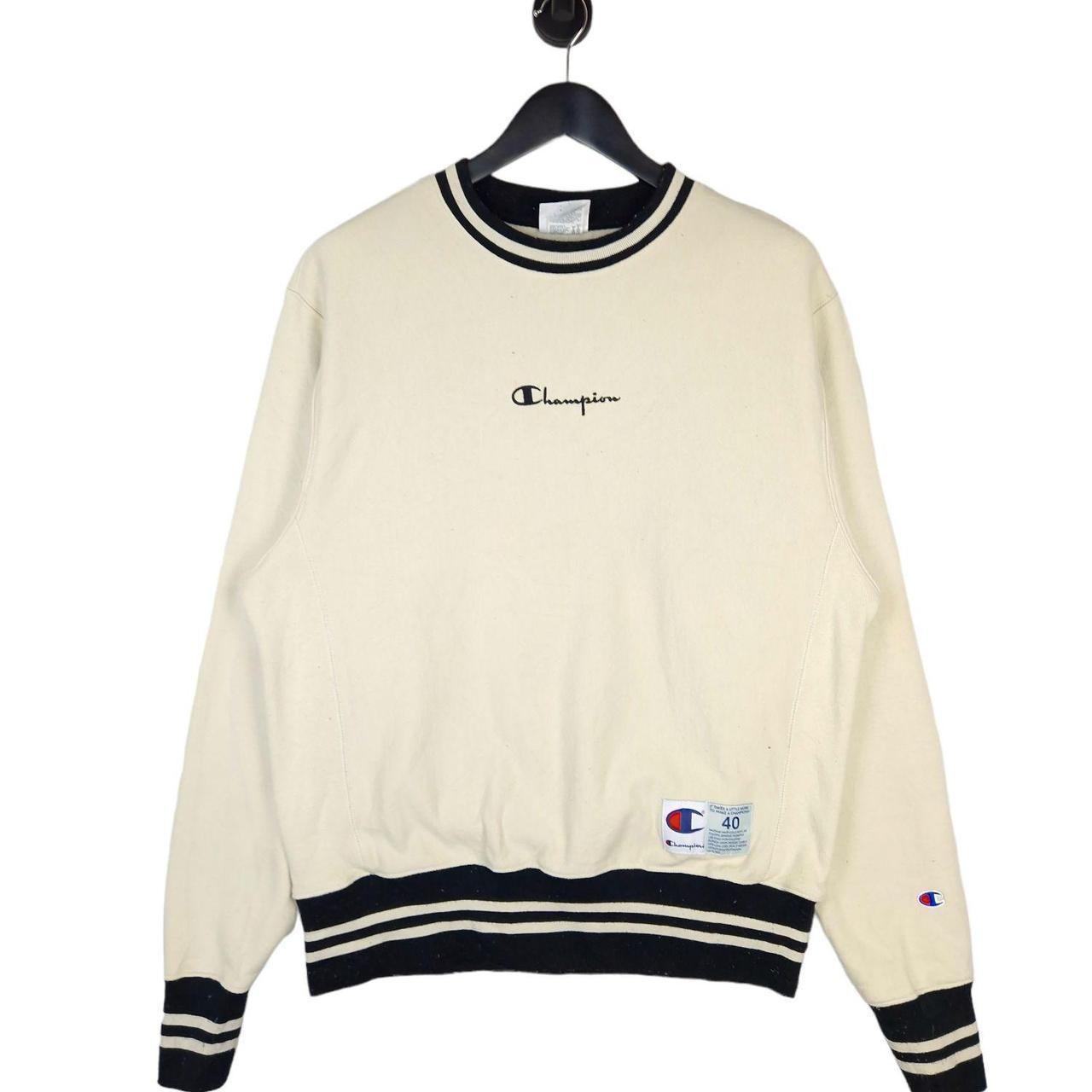 Champion uo exclusive reverse weave ringer crew neck online sweatshir