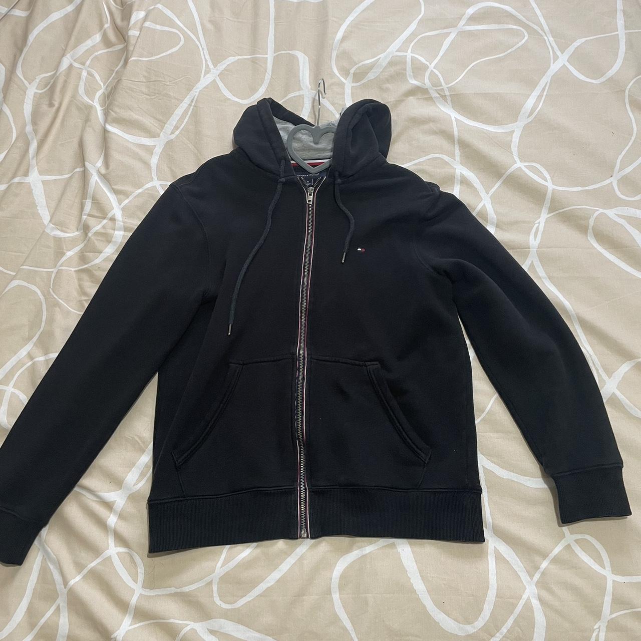 Medium size Tommy Hilfiger zip up hoodie/jacket size... - Depop