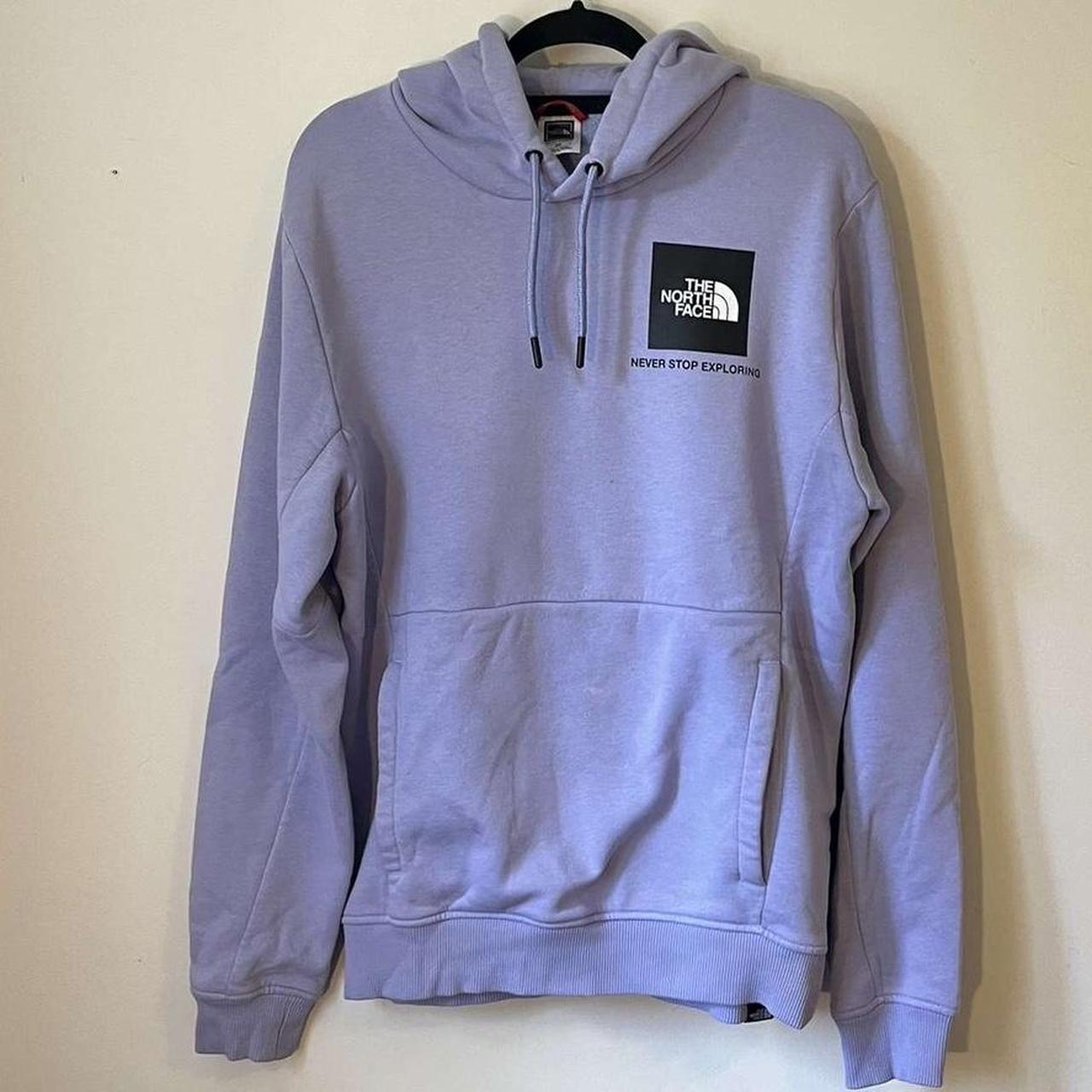 The North Face Mens Hoodie Purple Mens Hoodie The... - Depop