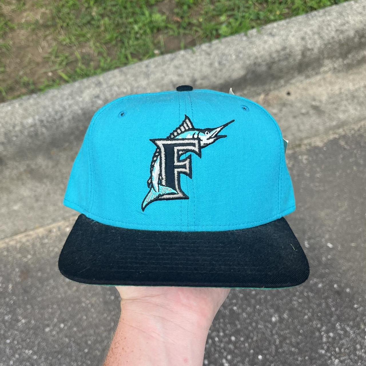 Vintage Florida Marlins New Era 90s Snapback