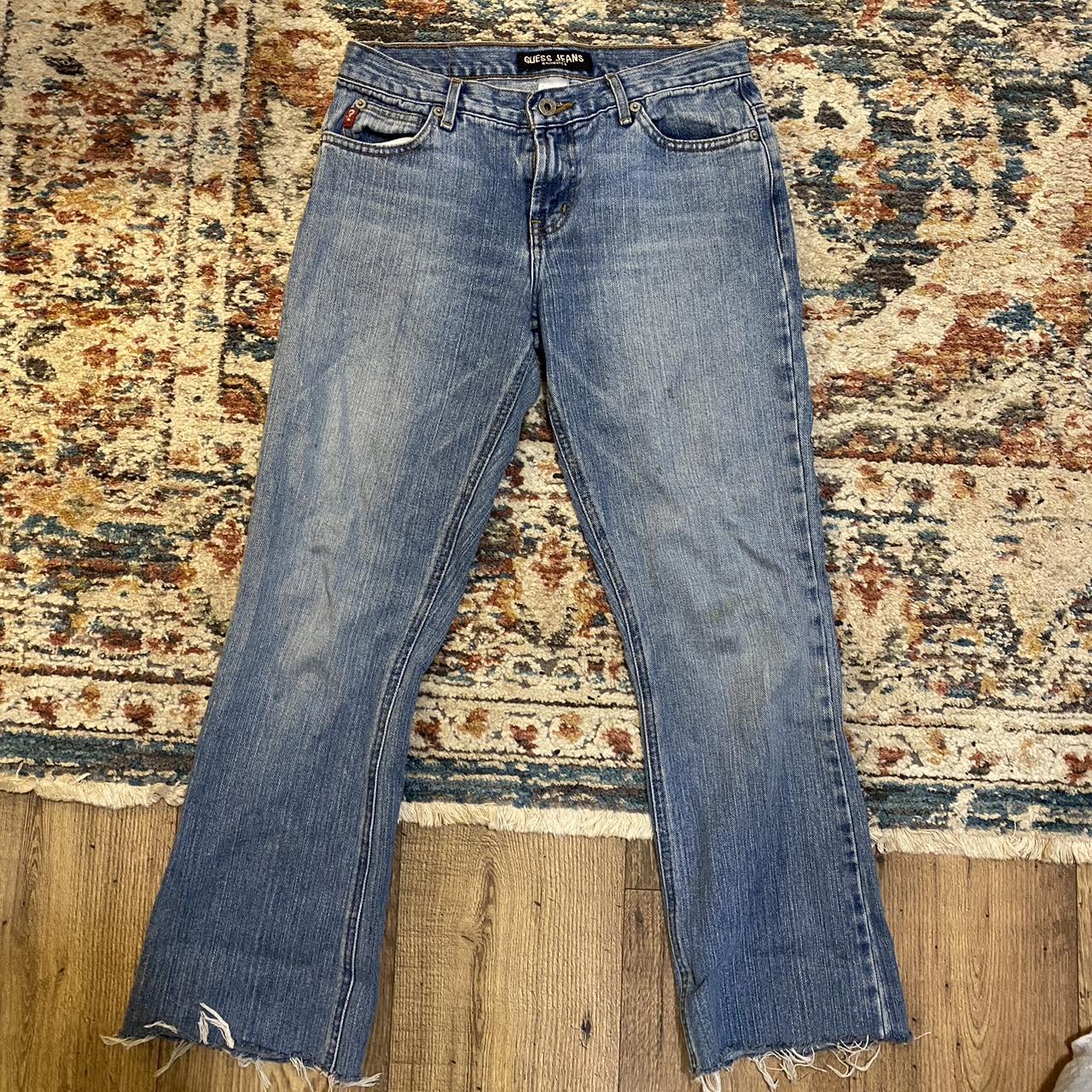 Guess Women's Blue Jeans Depop