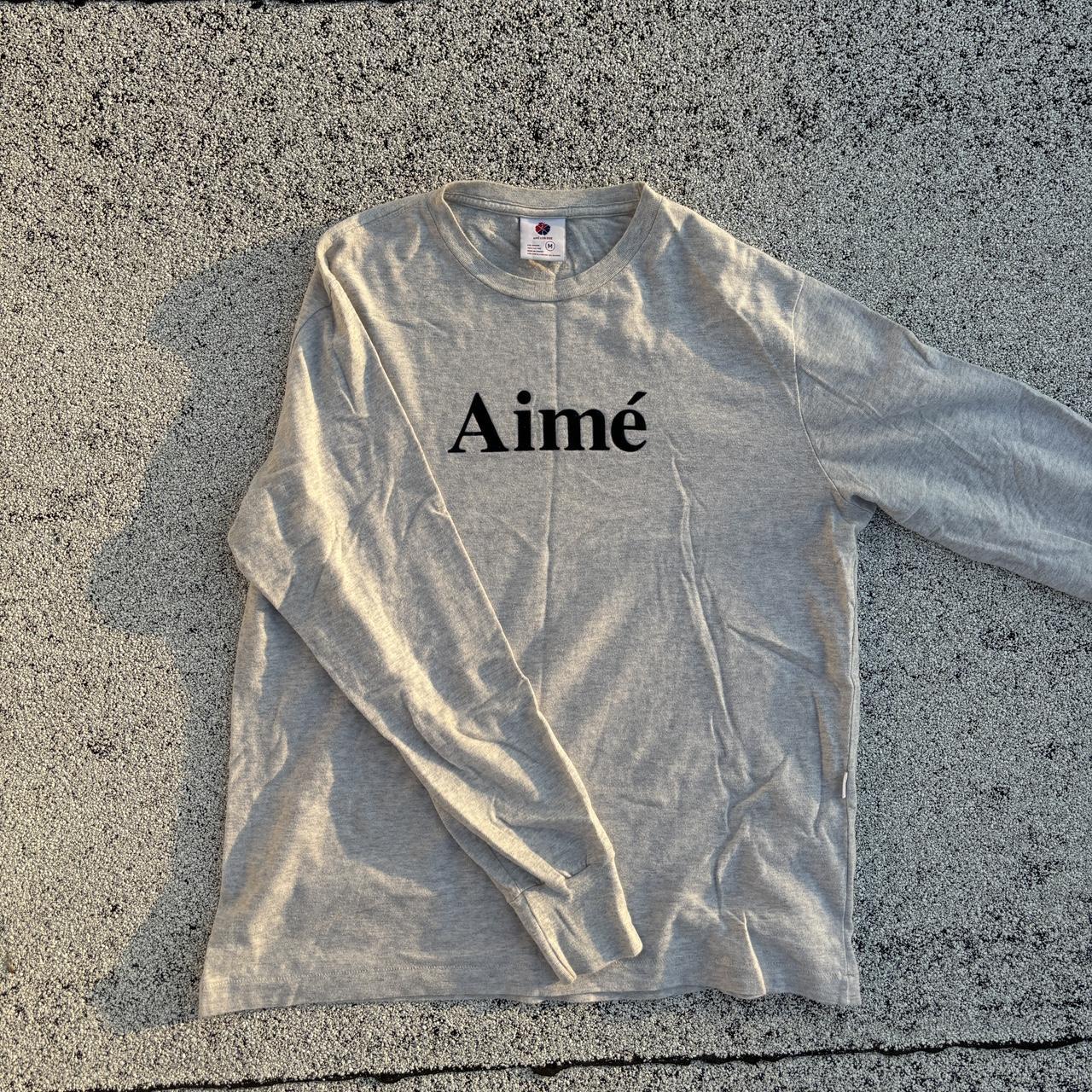 Aime popular leon dore pocket gray minimalist shirt