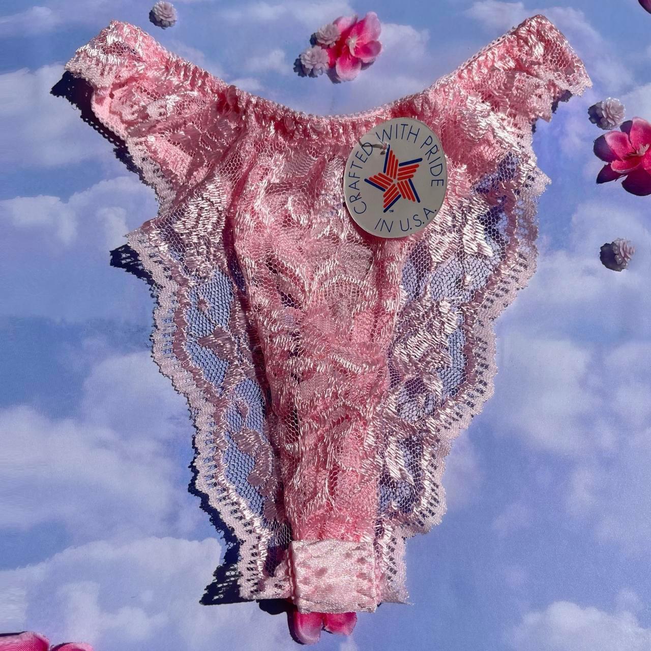 80s Flutter Lace Bikini Panty - authentic 1980’s... - Depop