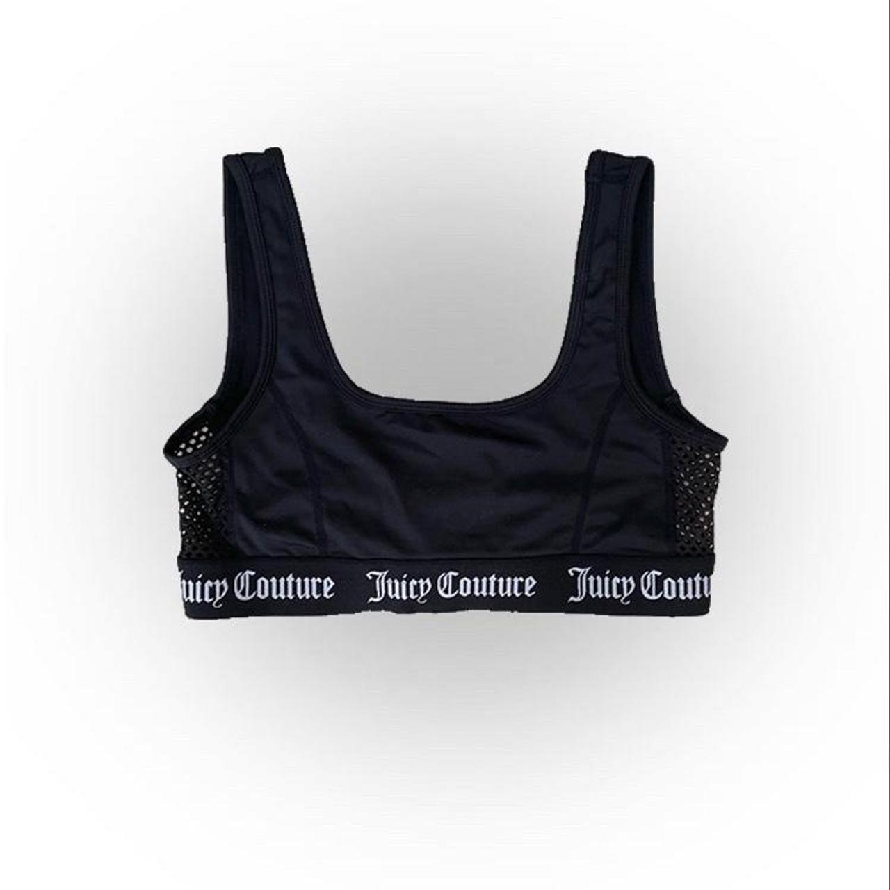 juicy couture sport sports bra / crop top , built in - Depop