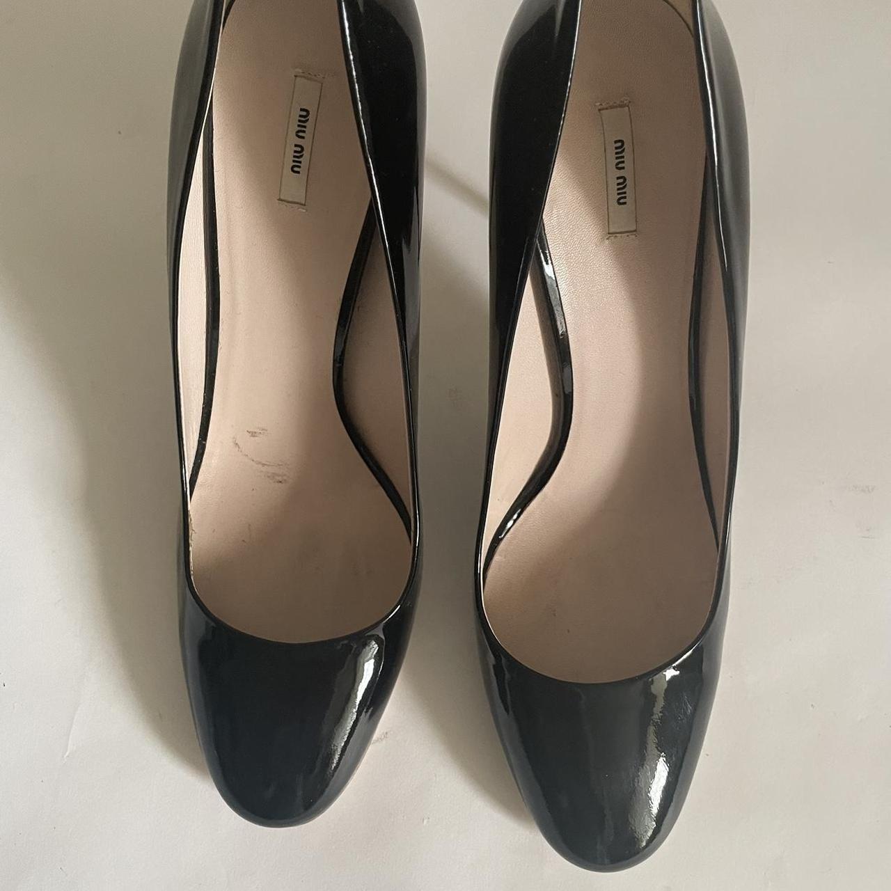 miu miu patent leather sneakers