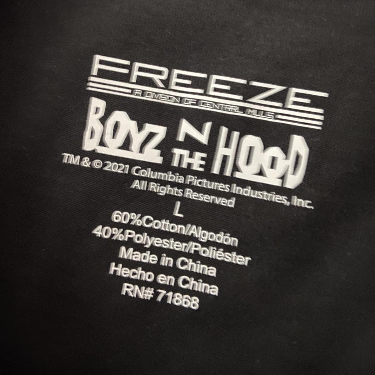 Boyz In The Hood Rap Tee Graphics Black Shirt That Depop   P0 