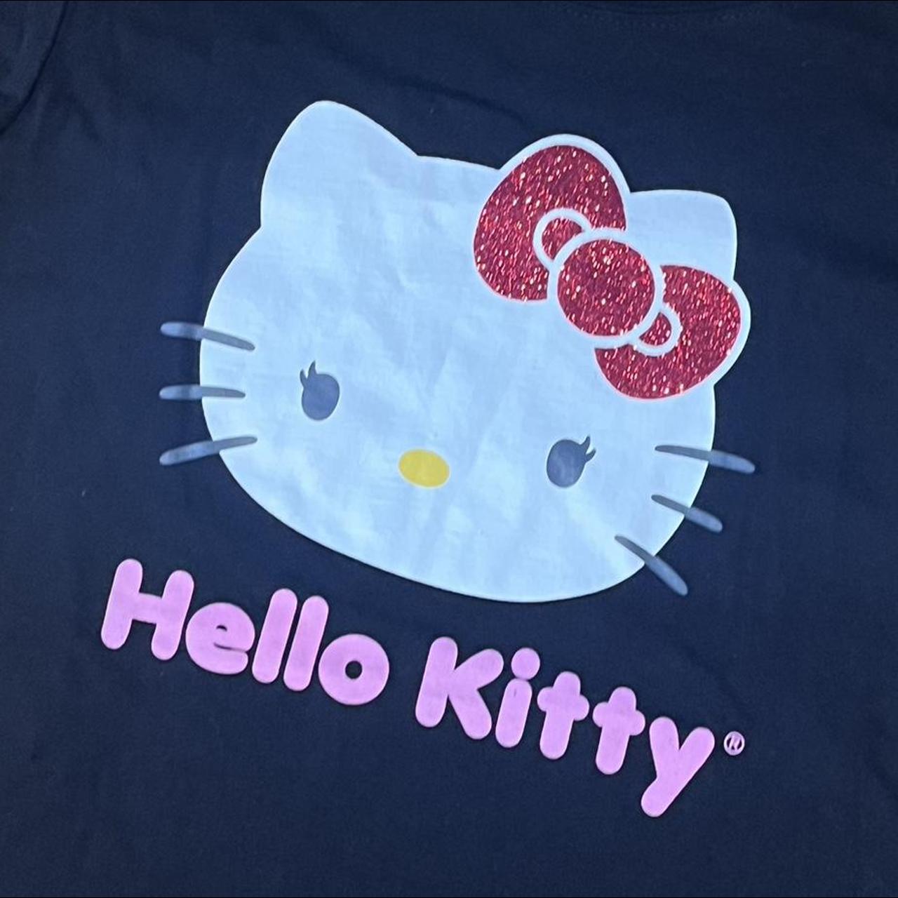 Y2K “Chanel” Hello Kitty Baby Tee - Small