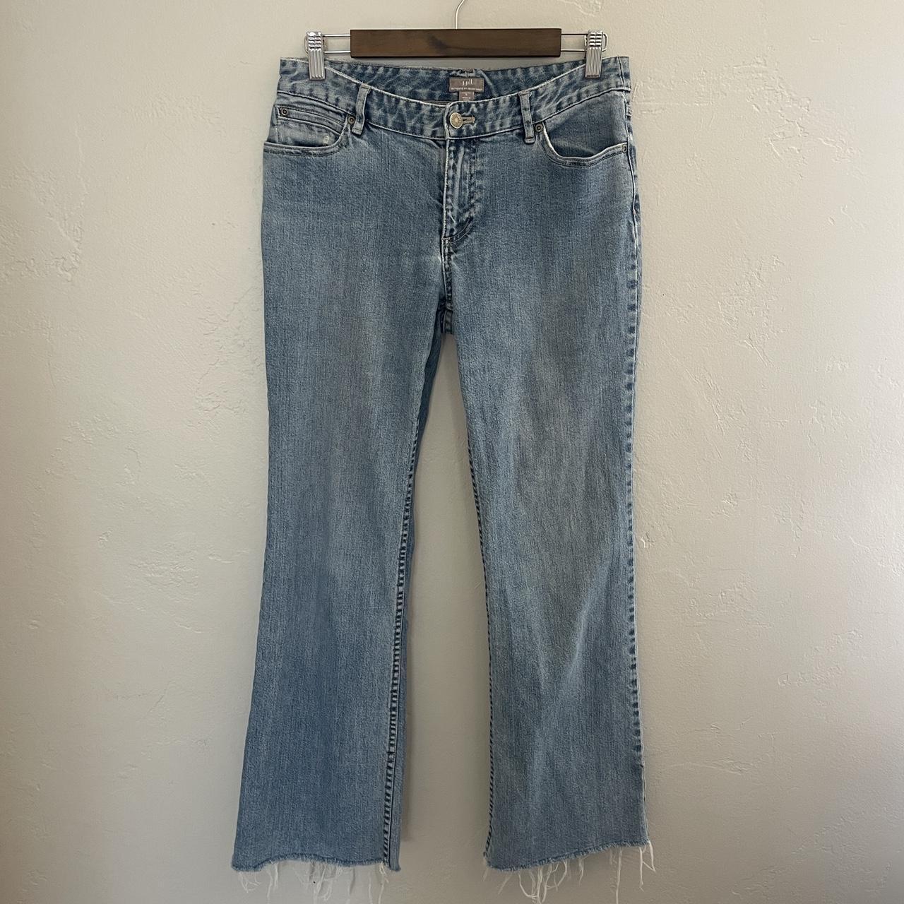 J. Jill Women's Blue and Navy Jeans | Depop