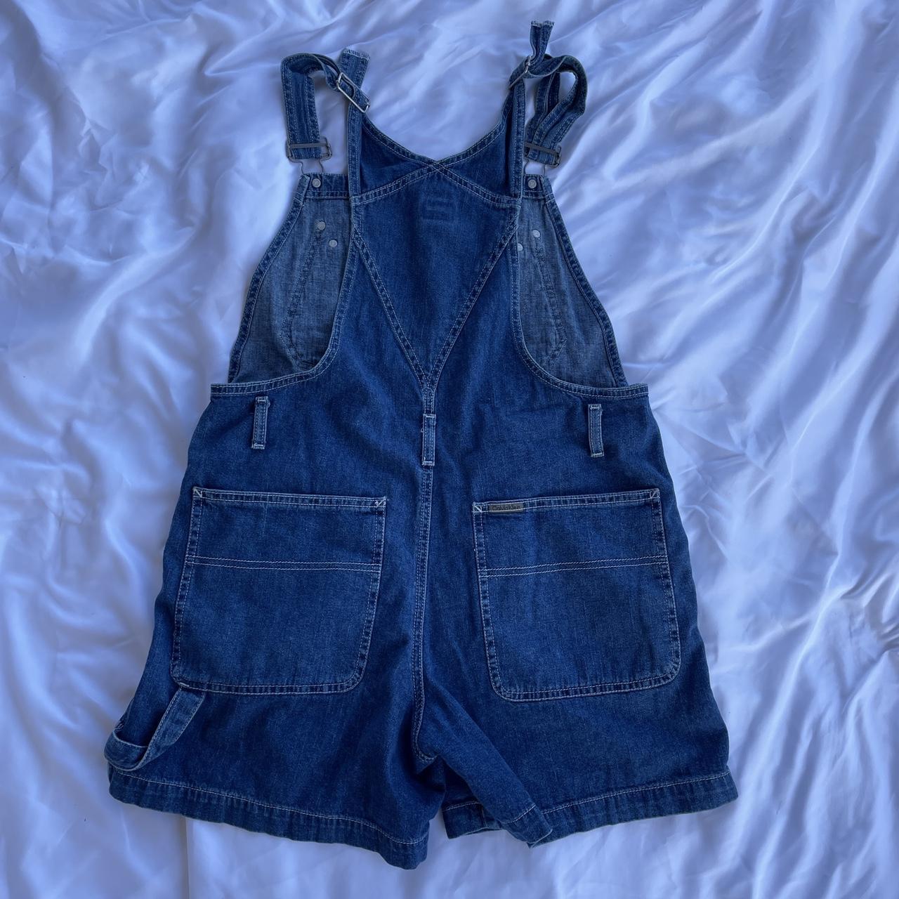 Calvin Klein Jeans Women's Navy and Blue Dungarees-overalls (4)