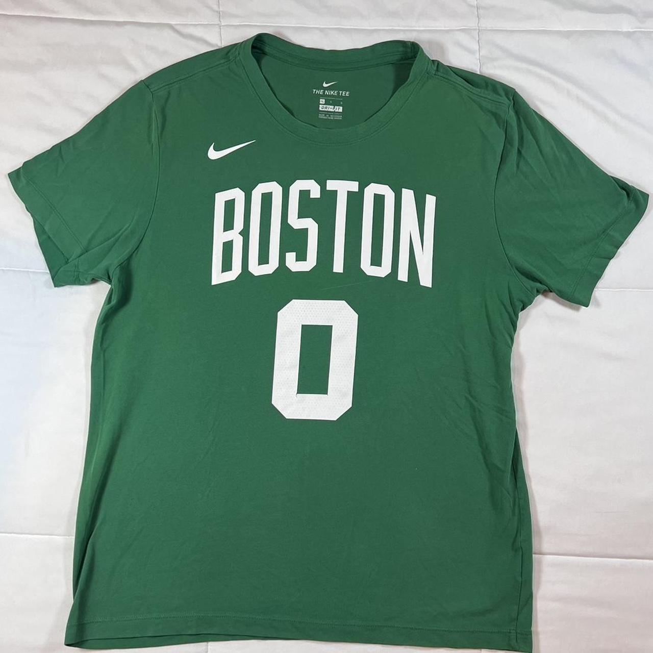 Boston Celtics Jayson Tatum Nike Dri Fit Tee Flaws - Depop