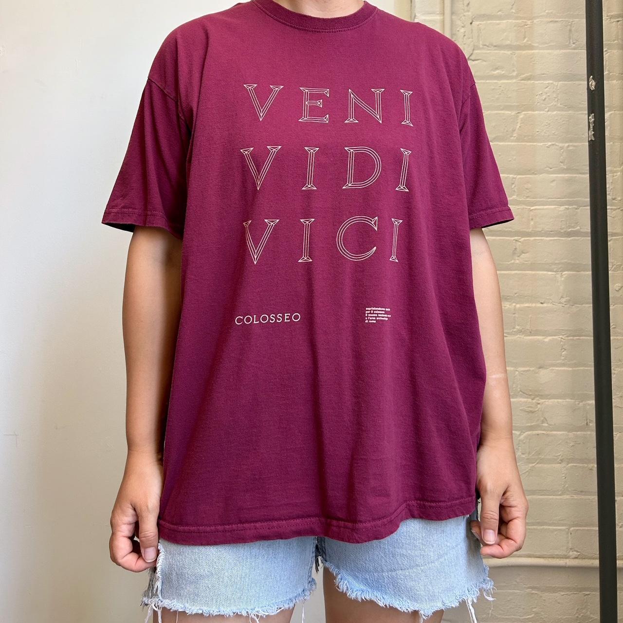 Veni Vidi Vici pink' Men's T-Shirt