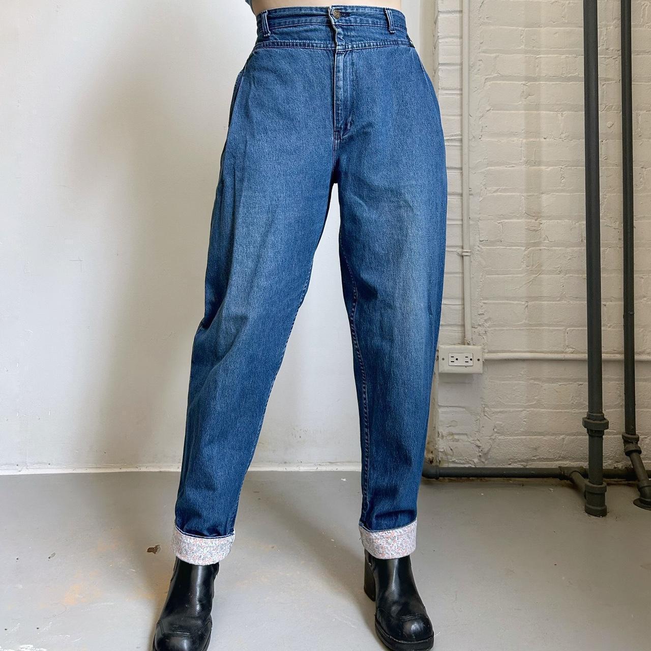 Vintage Mom Jeans High Waisted Jeans 80s Jeans Baggy Jeans 