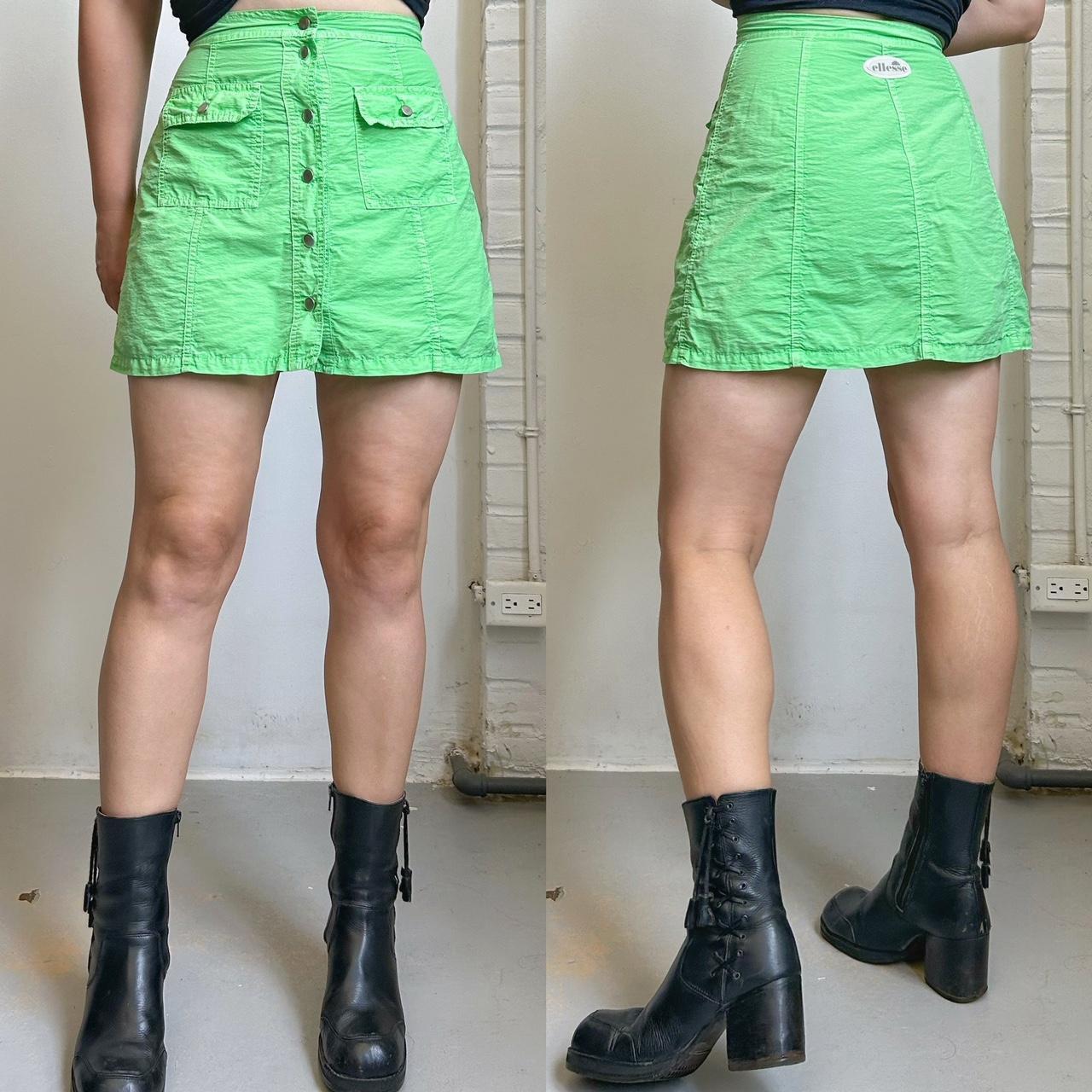 Ellesse Women's Green Skirt (2)