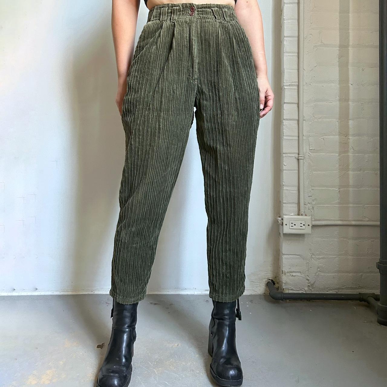 80s vintage highwaisted corduroy pants Labelled... - Depop