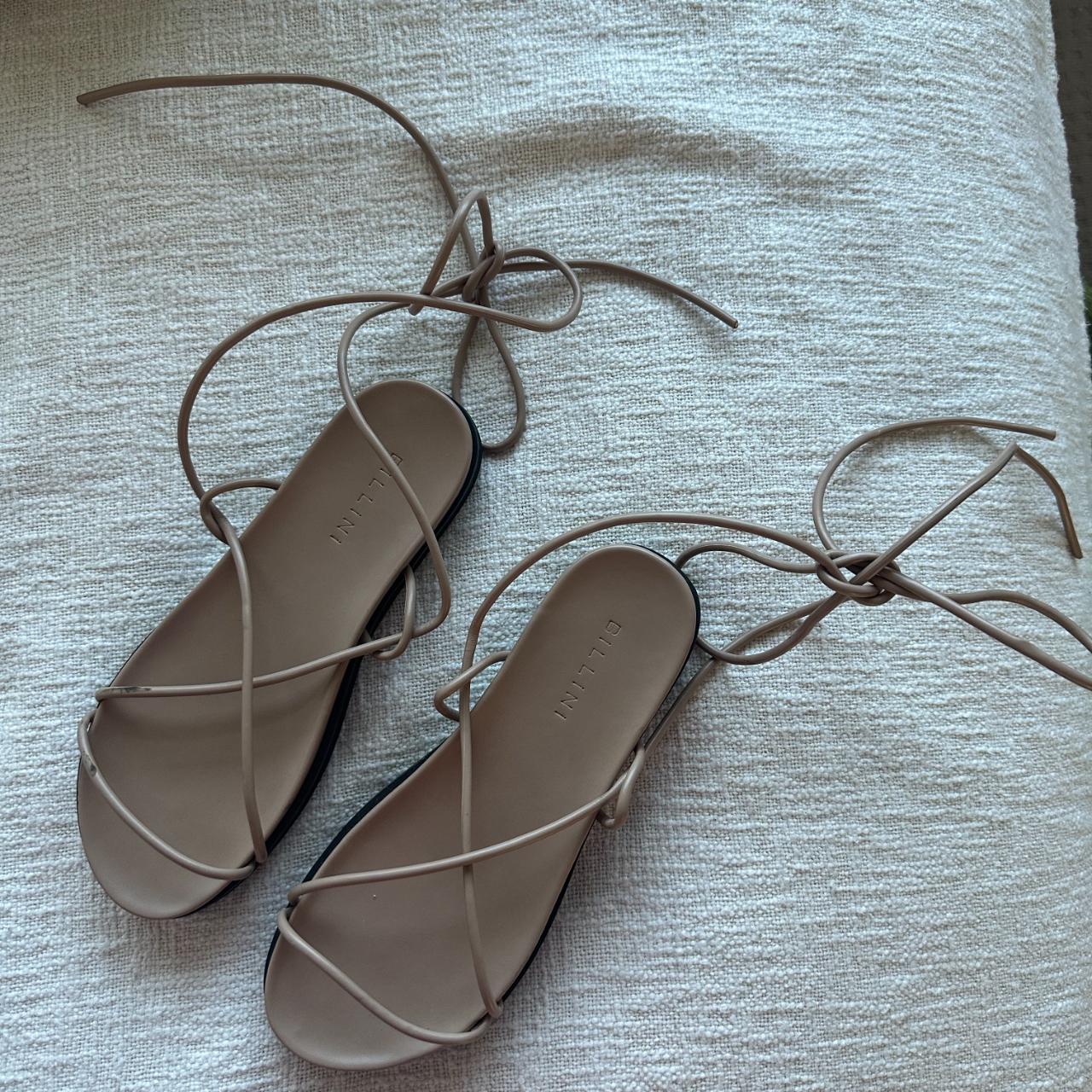 BILLINI brown sandals. Worn a few times. AU size... Depop