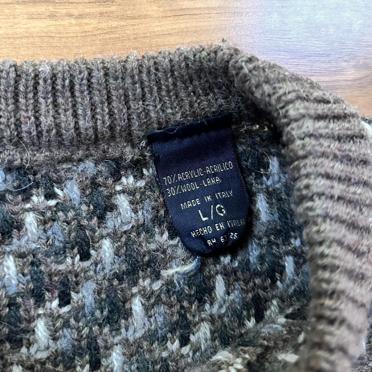 vintage polo sweater (polo tag came off) - very... - Depop