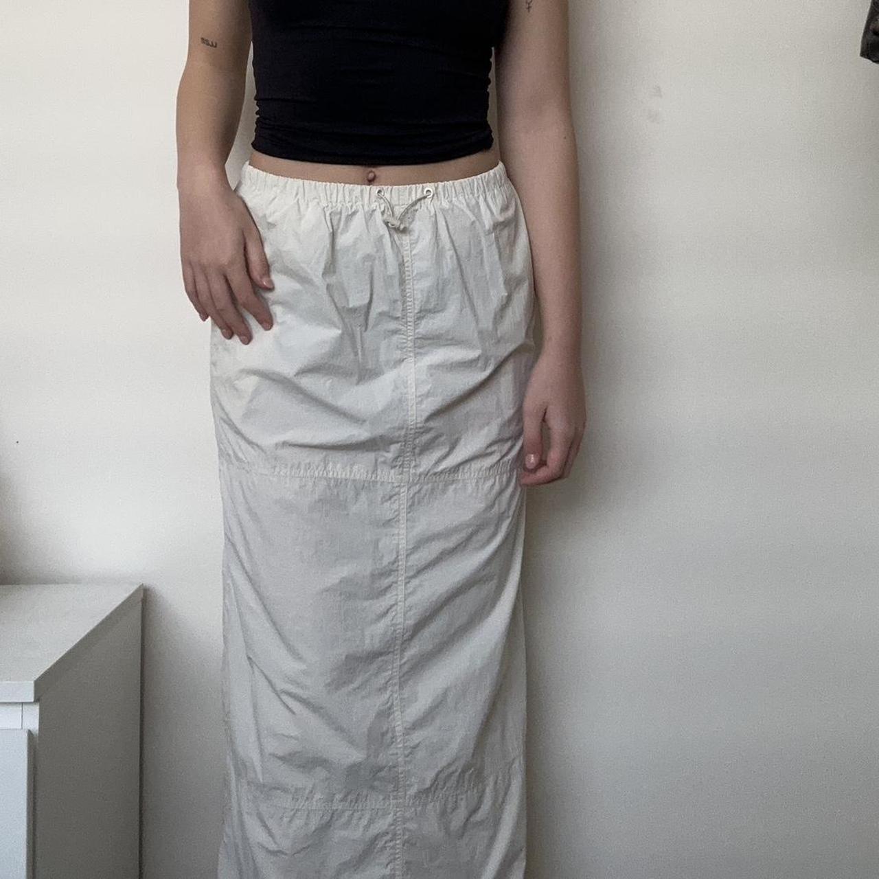 Glassons parachute midi skirt Size Modelled on Depop