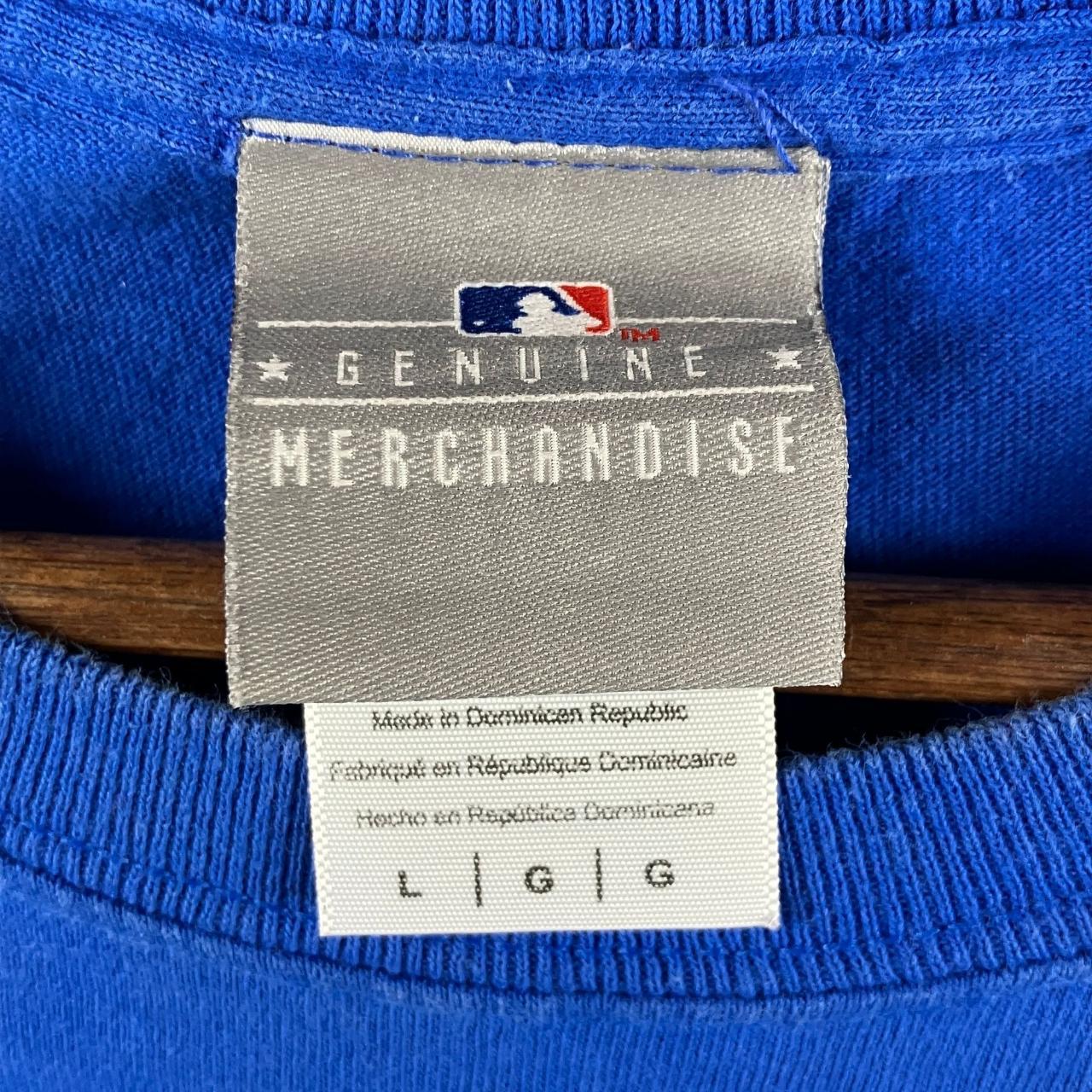 MBL Texas Rangers Promotional Souvenir Blue Jersey - Depop