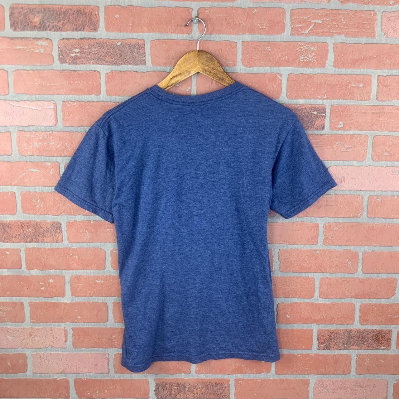 Men's Blue and Yellow T-shirt | Depop