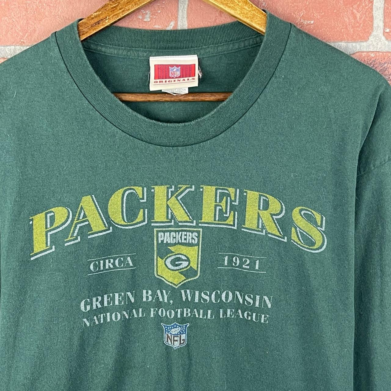 Green Bay Packers NFL Team Apparel Since 1921 T-Shirt Men's MEDIUM