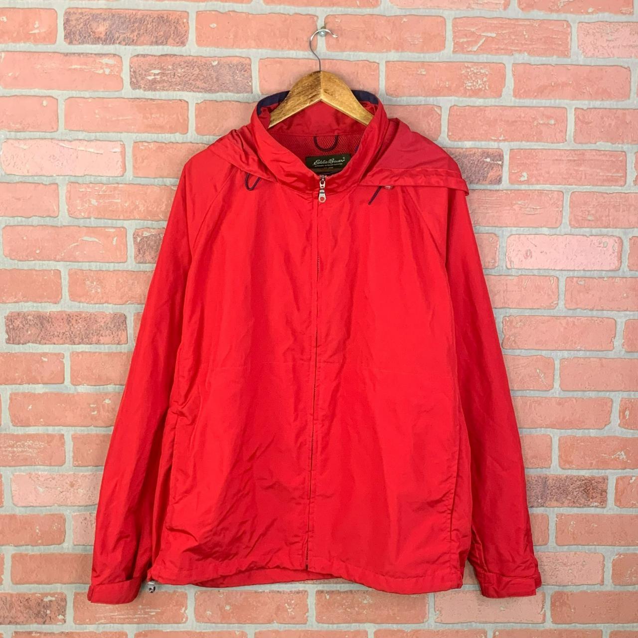 Eddie Bauer Men's Red Jacket | Depop