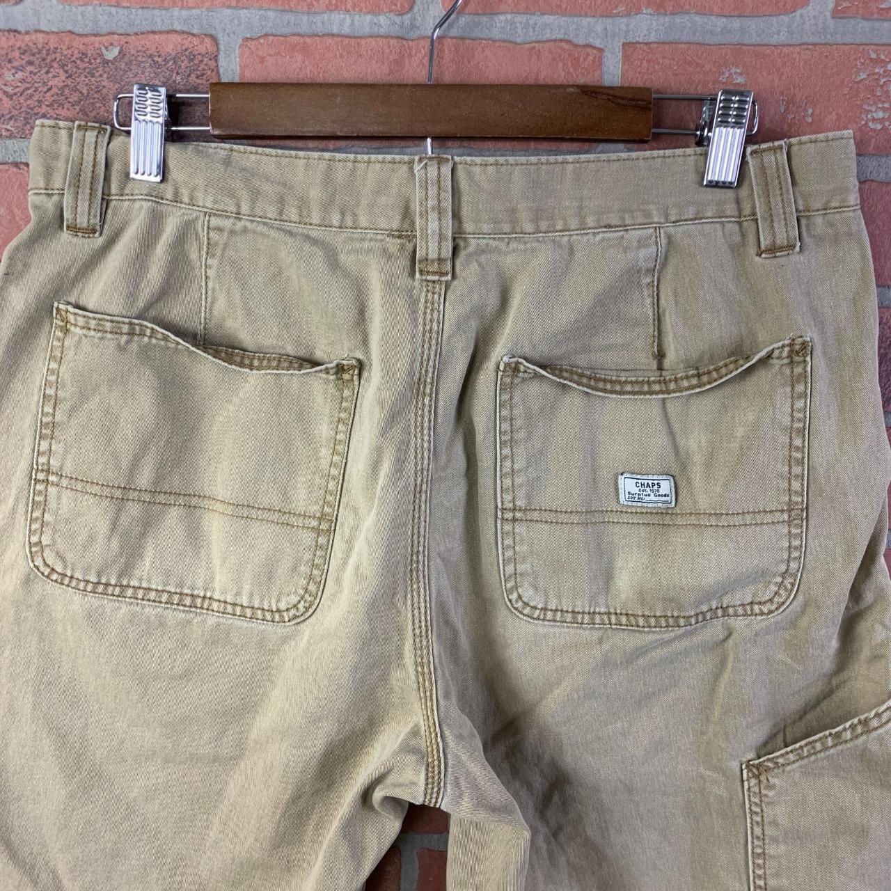 Chaps Men's Khaki Outdoor Cotton Utility... - Depop