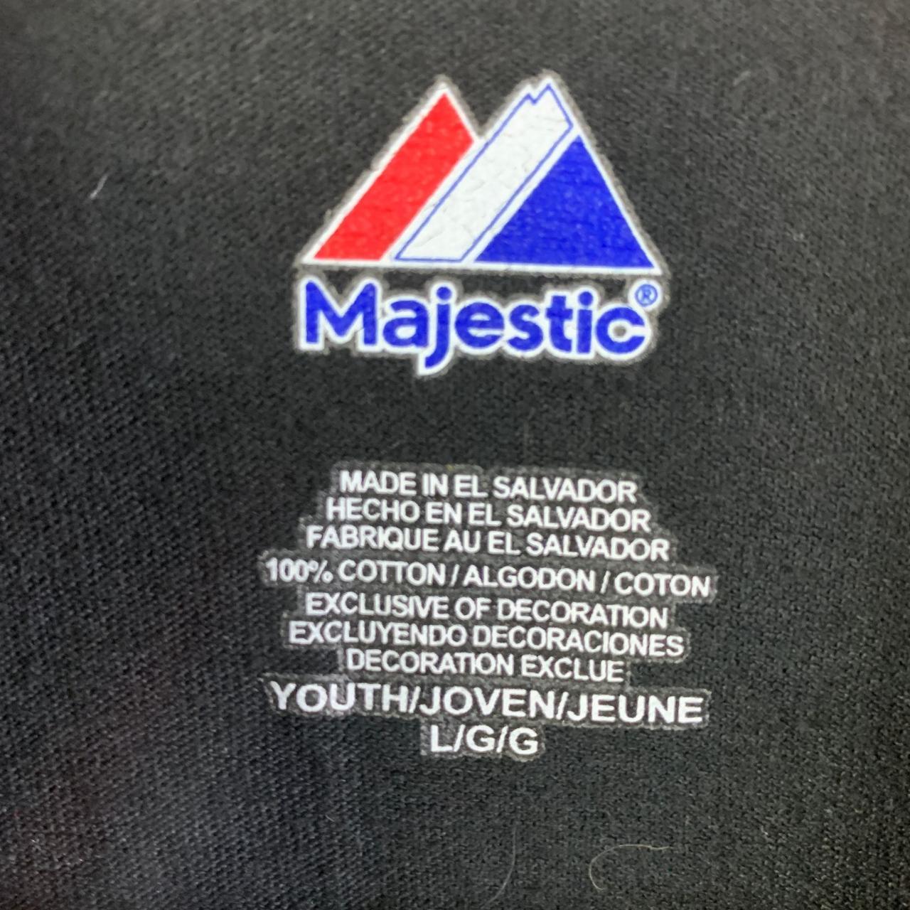 Majestic Black Carolina Mudcats MiLB Minor League... Depop