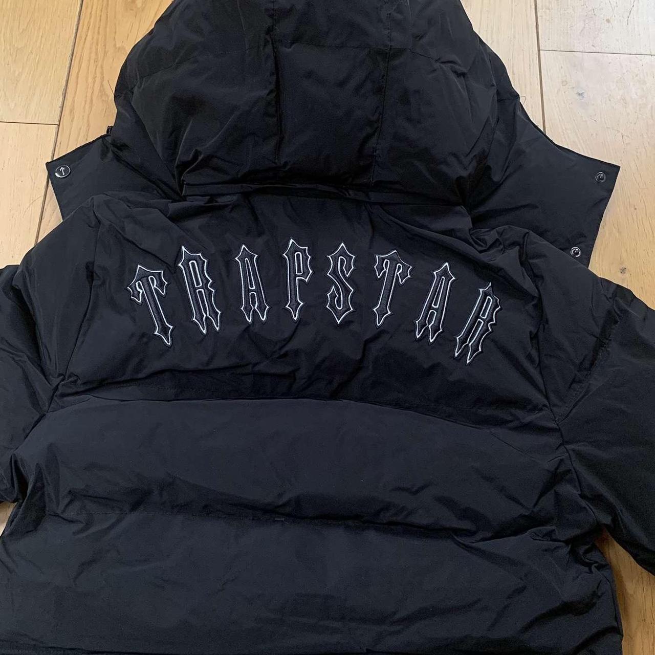 Trapstar Men's Black Coat | Depop